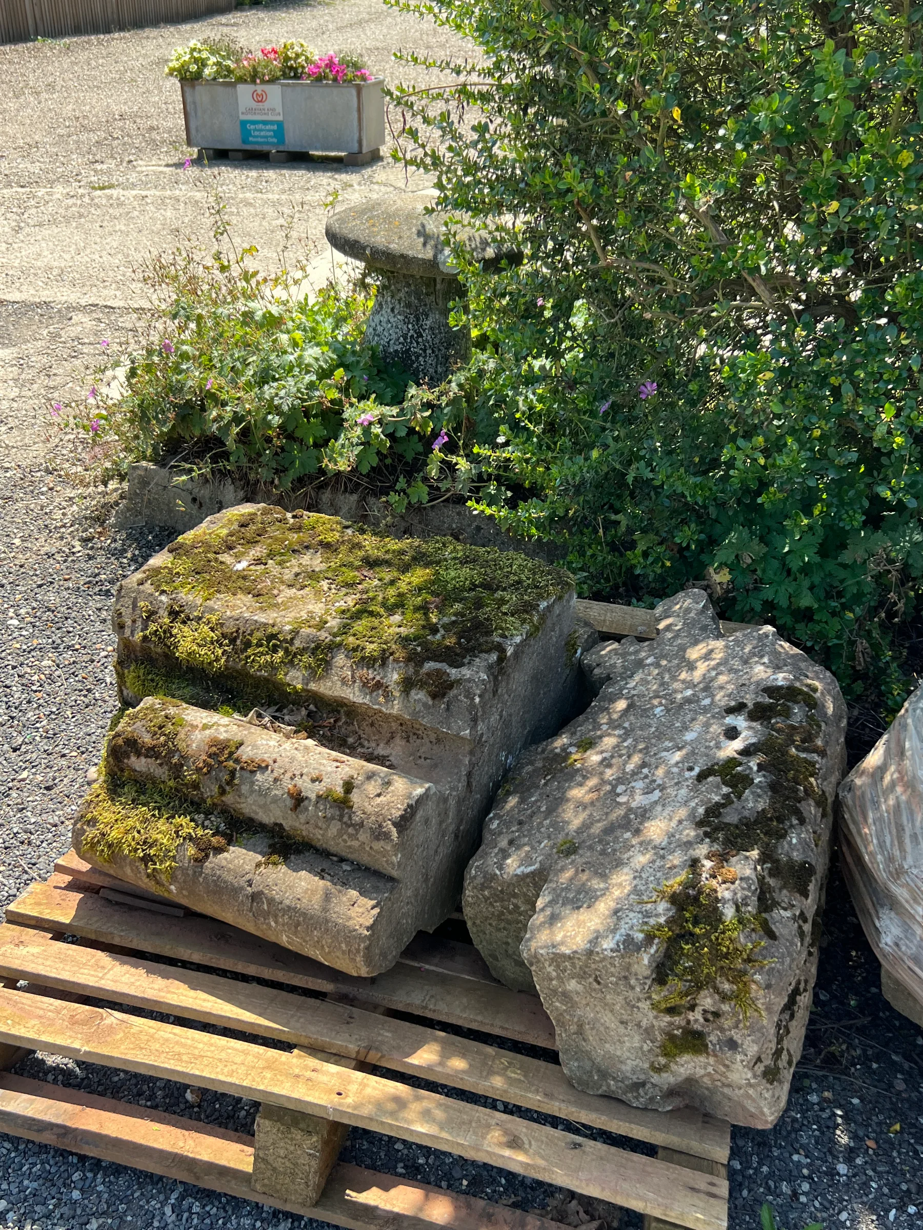 Medieval Stone Archway Fragments image 4