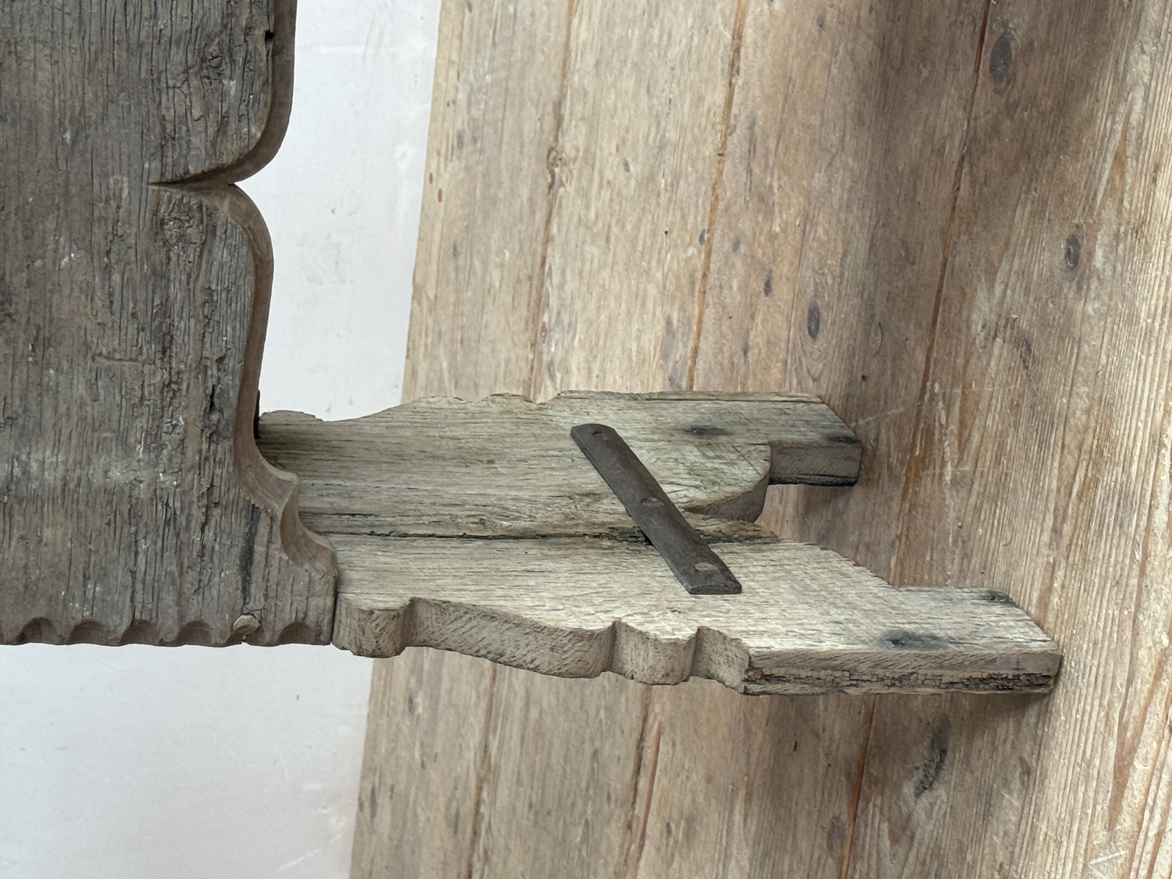 Oak Boarded Stools image 3