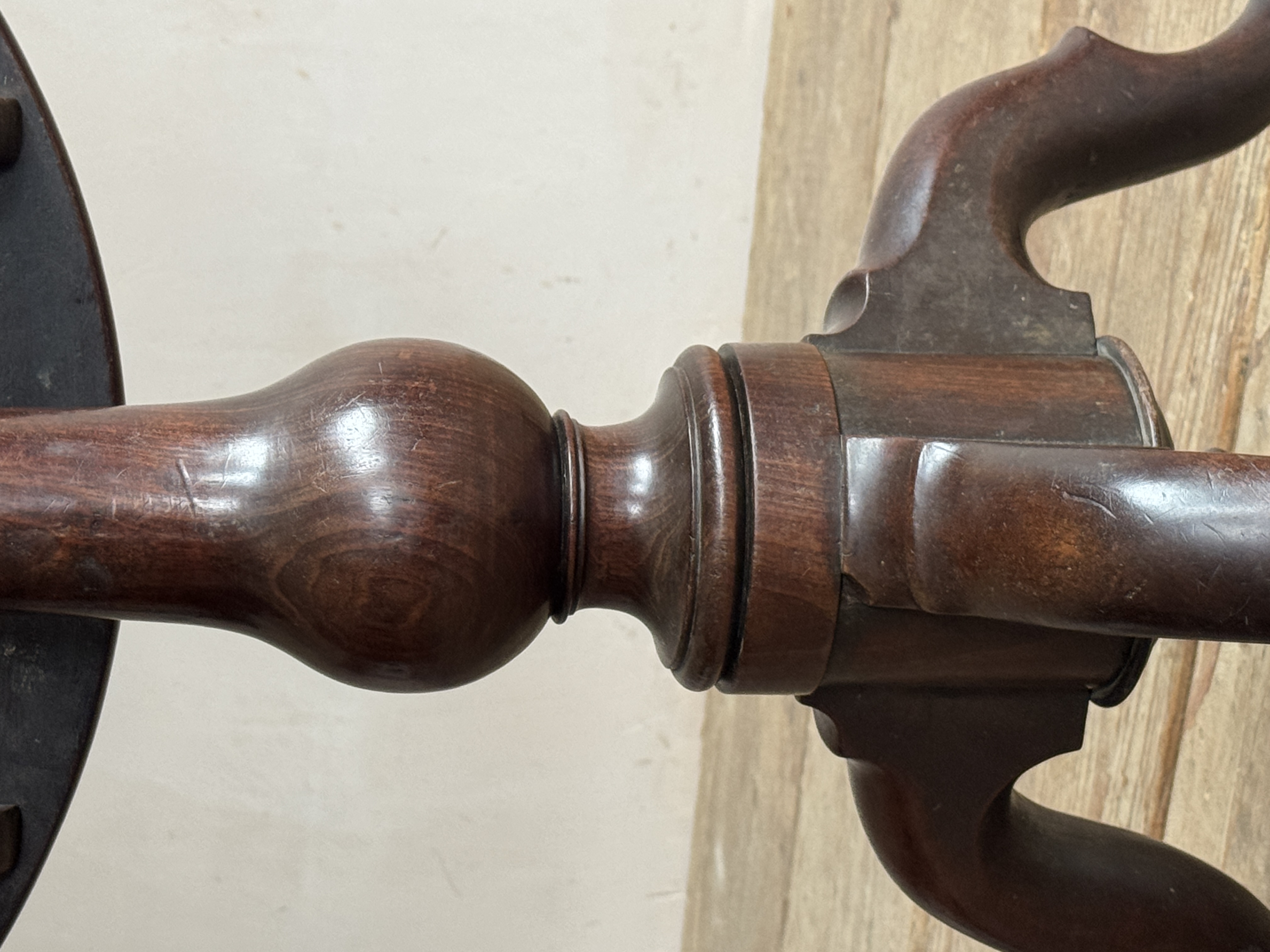A George III Mahogany Tripod Table image 10
