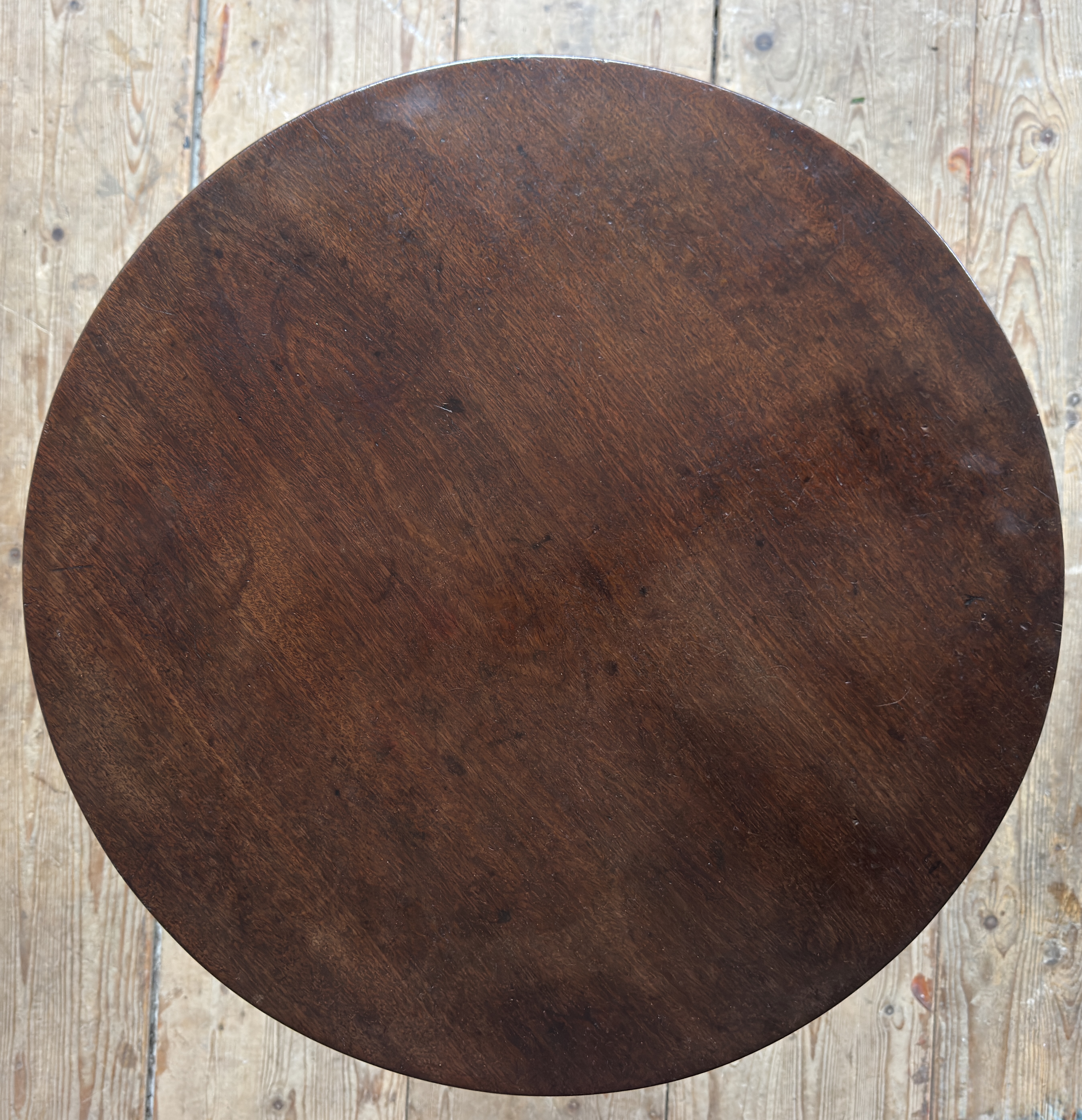 A George III Mahogany Tripod Table image 7