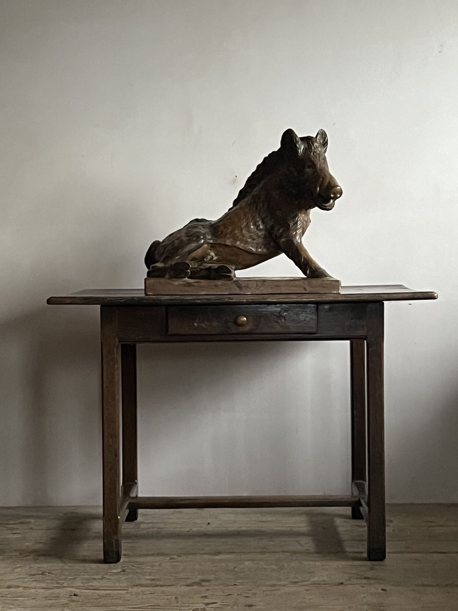 Carved Black Forest ‘il Porcellino’ Boar image 4