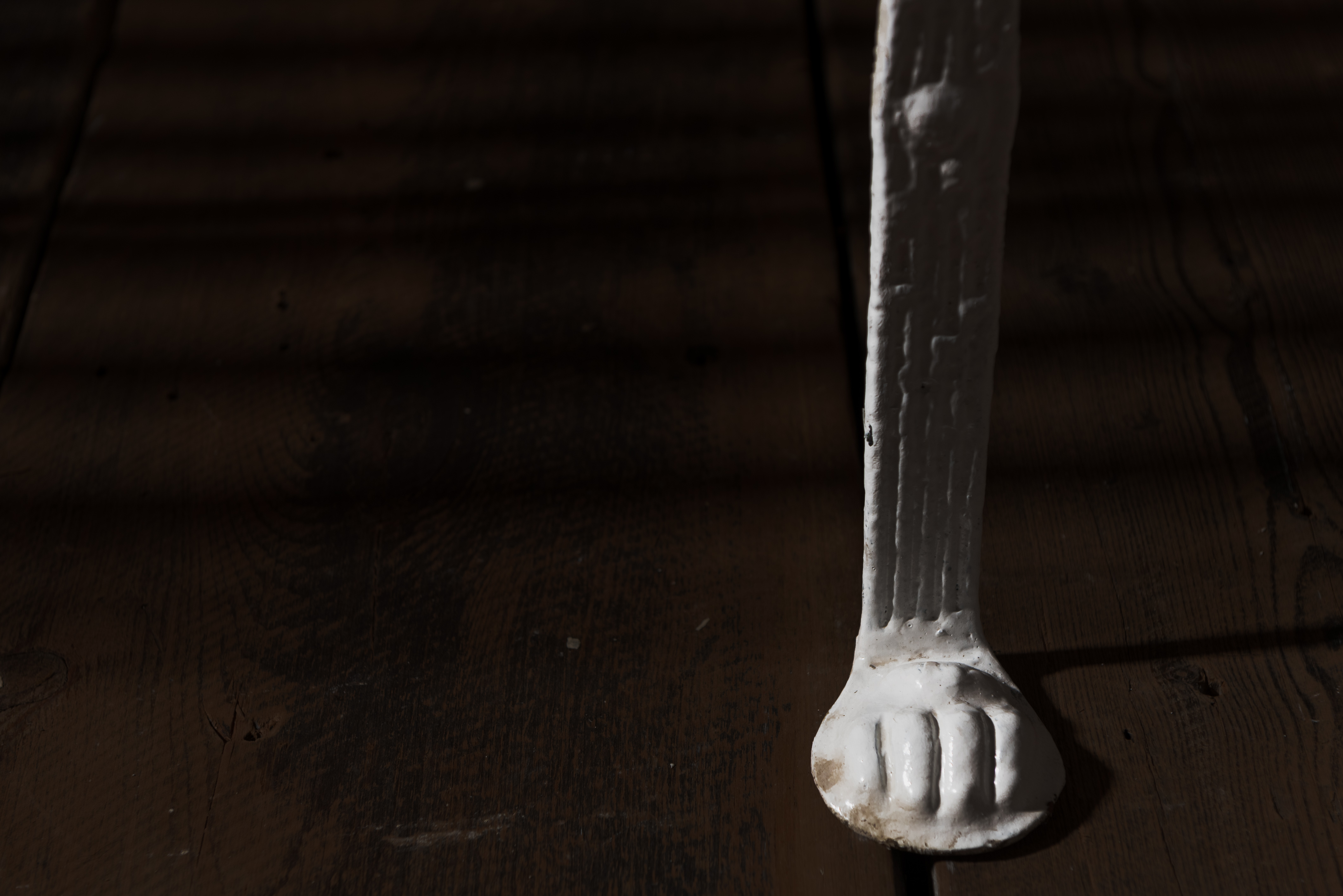 Regency Reeded Wrought Iron Garden Seat image 5