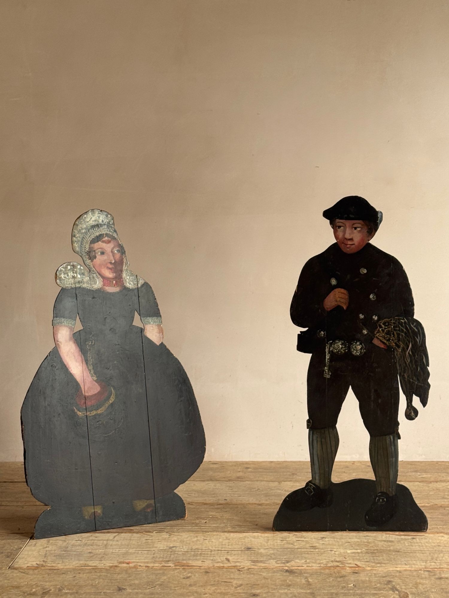 A pair of 19thC Dummy Boards