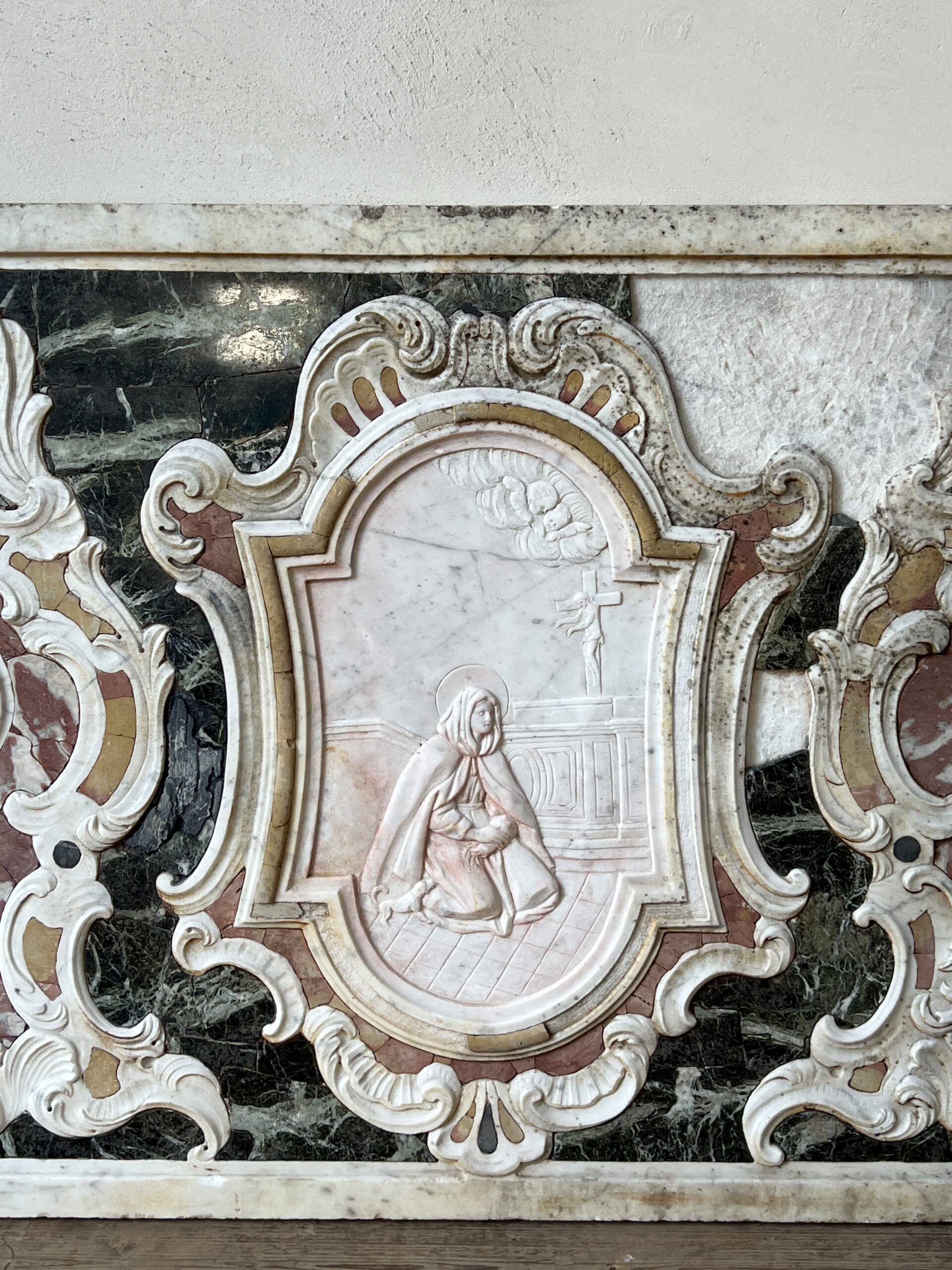 Large Baroque Marble Tablet image 5