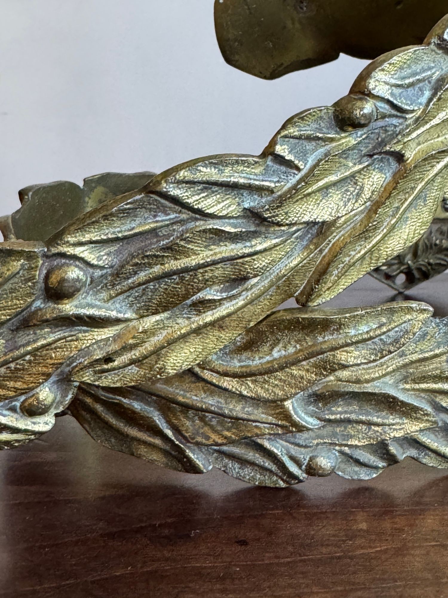 A Pair of 19th Century Gilt Brass Curtain Tie-Backs image 7