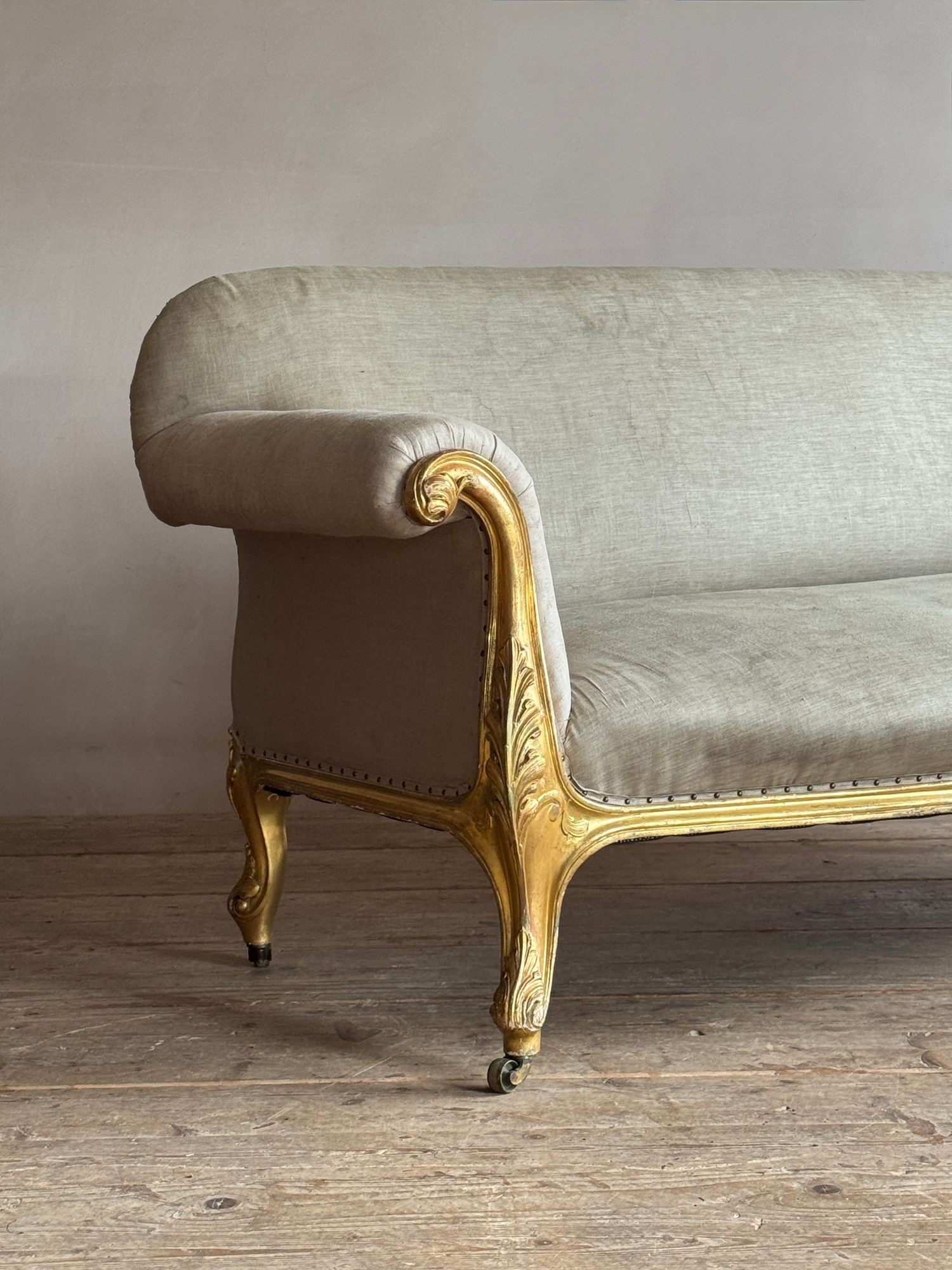 George III Giltwood Sofa image 6