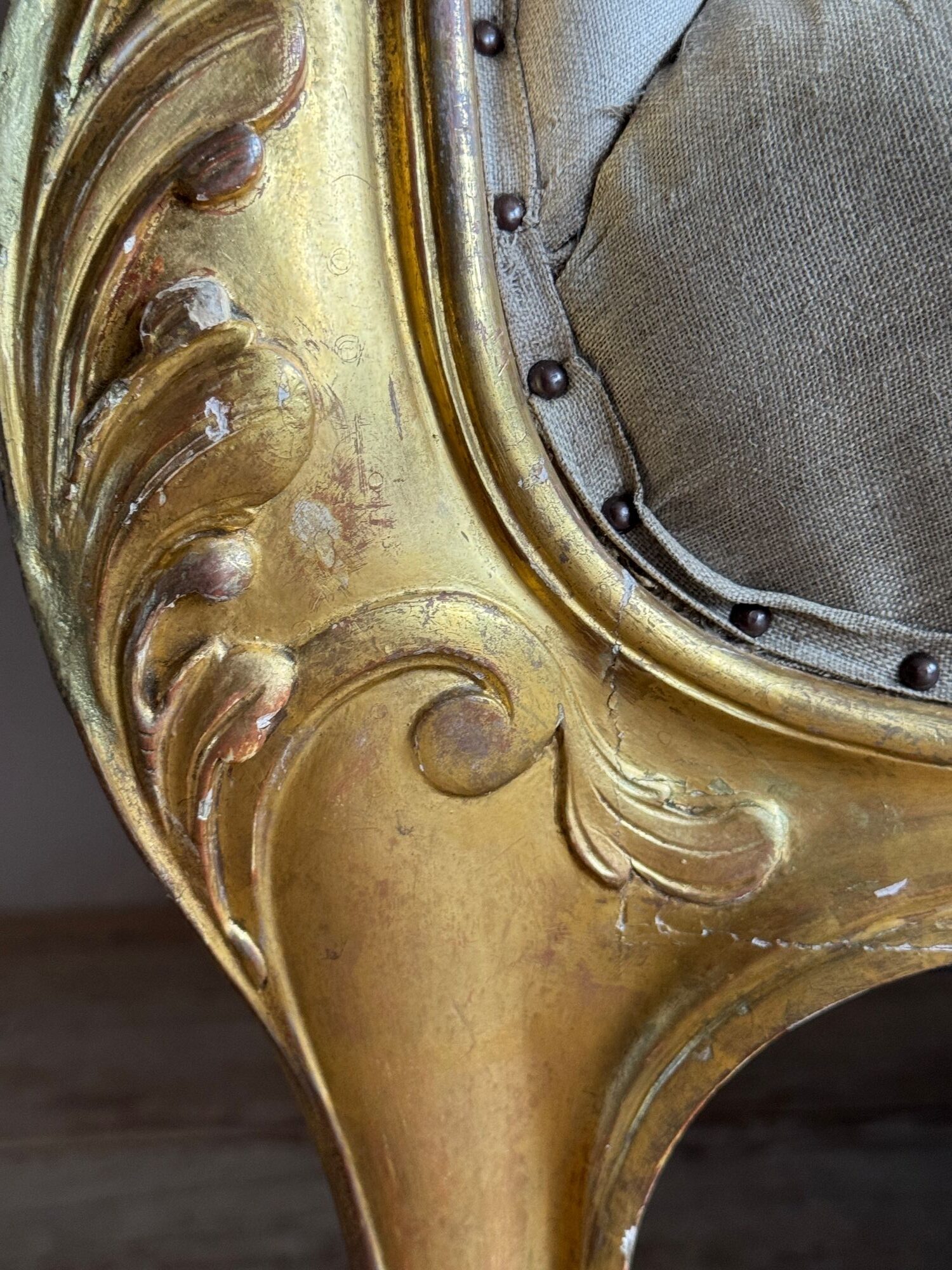 George III Giltwood Sofa image 12