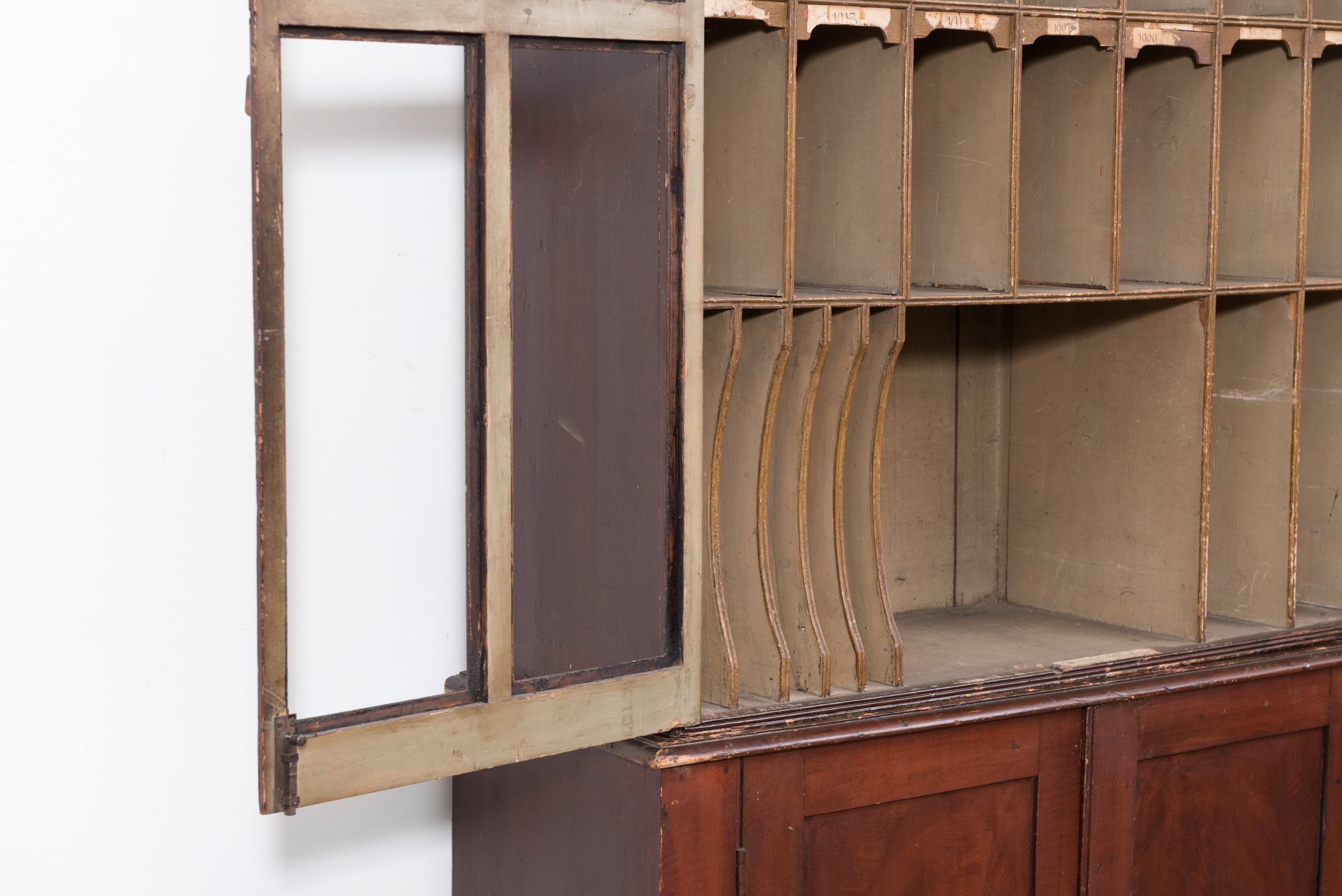Antique Pigeon Hole Cupboard image 4