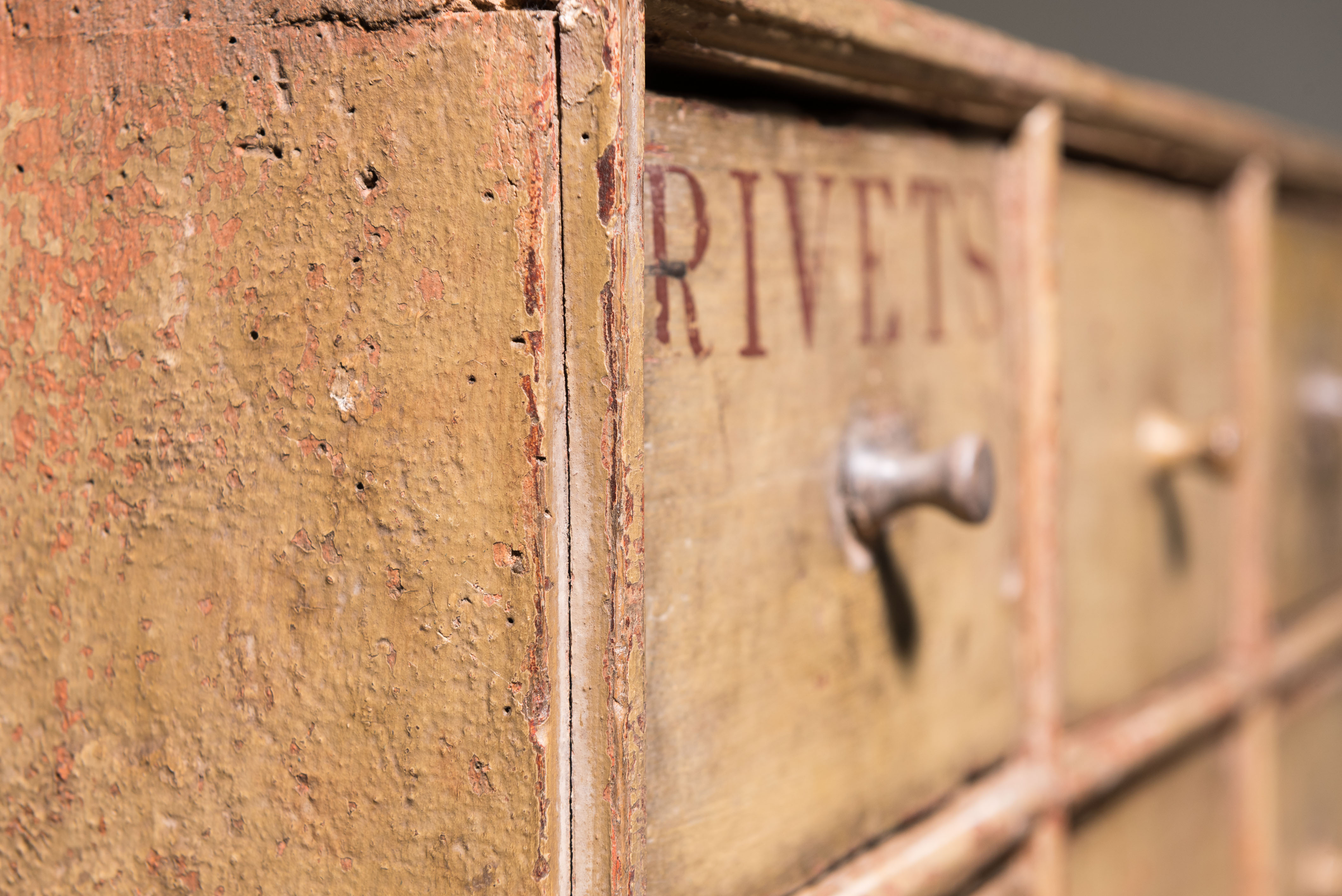Antique Bank of Drawers image 7