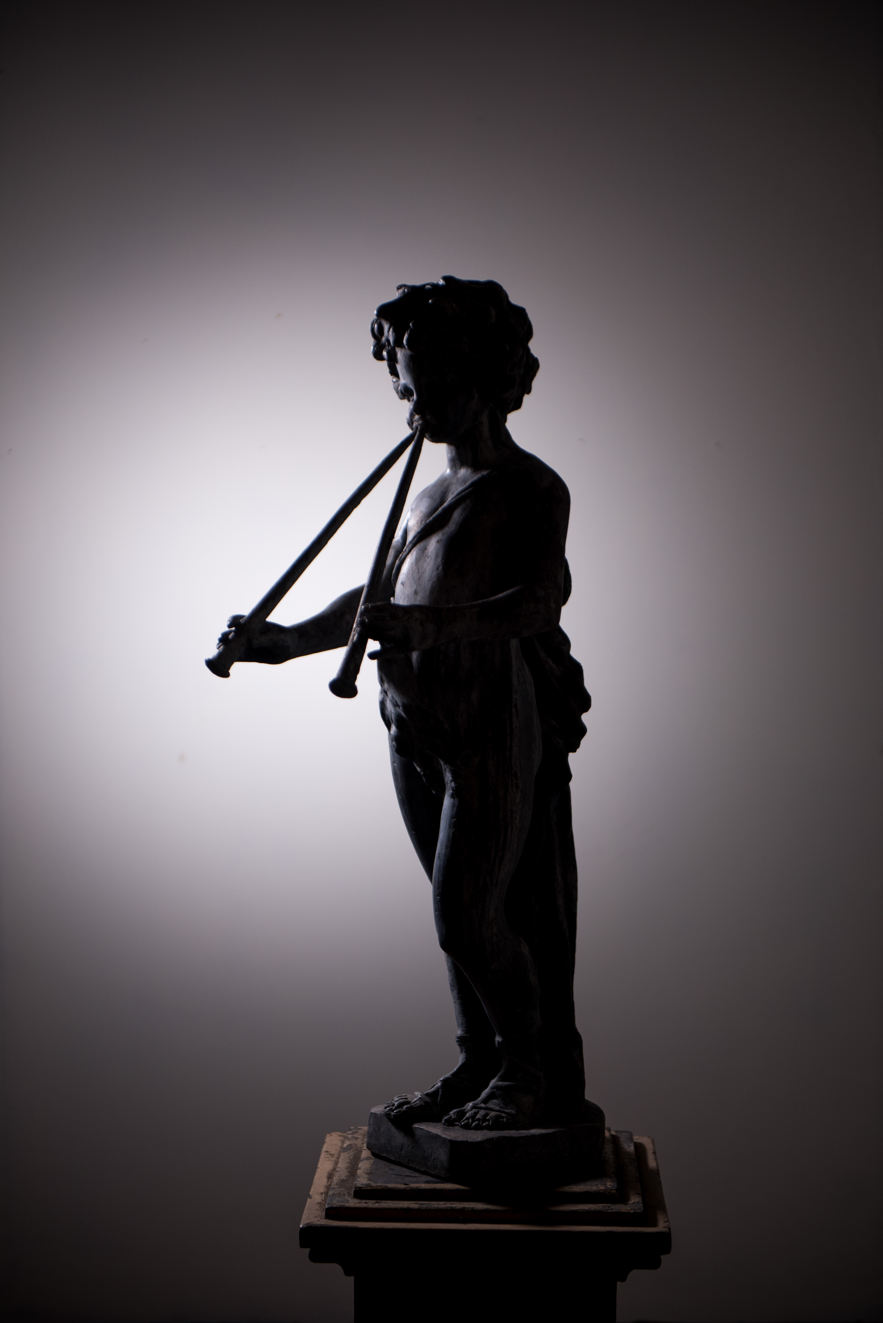 Antique Lead Piping Boy image 9