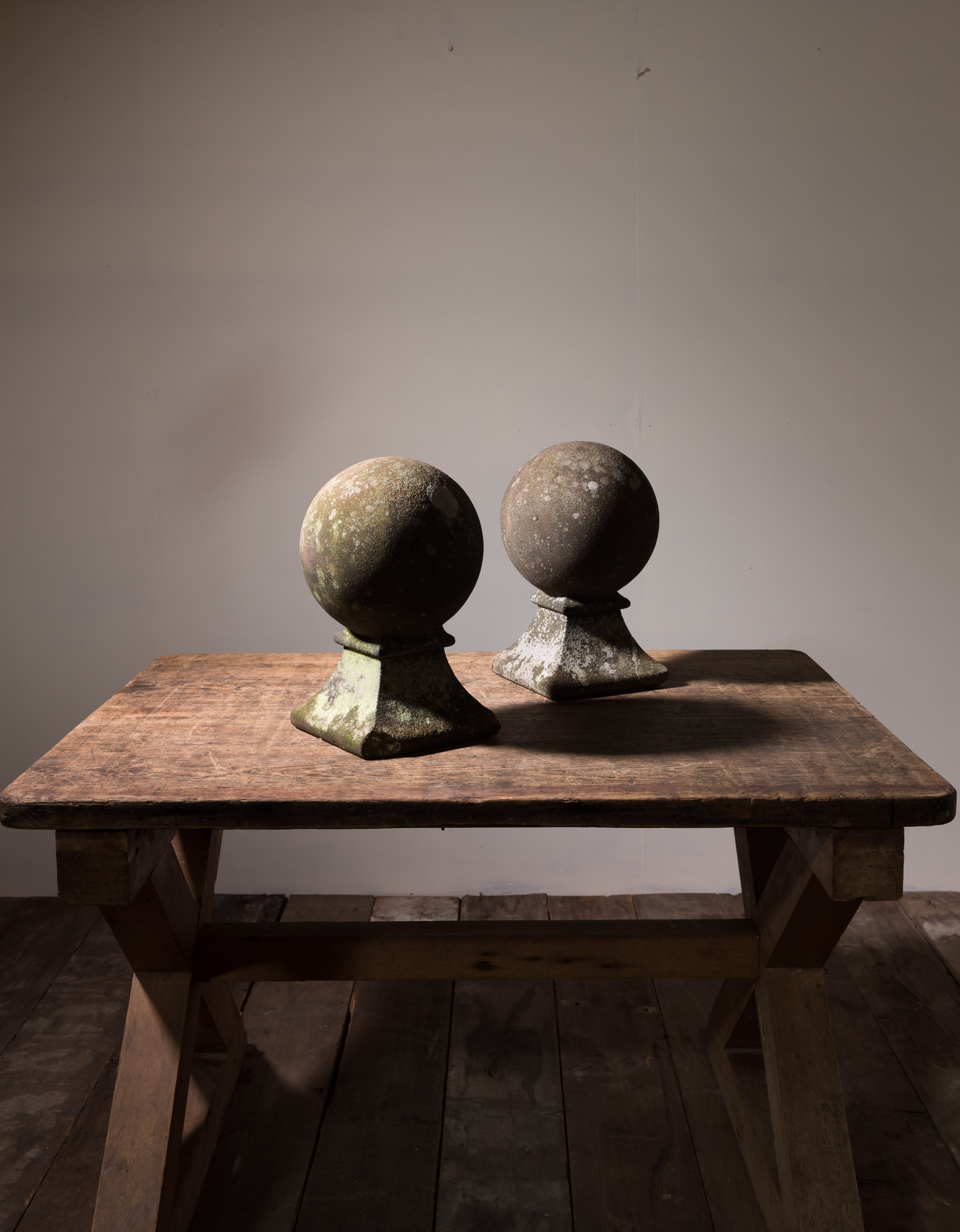 Carved Stone Ball Finials image 11