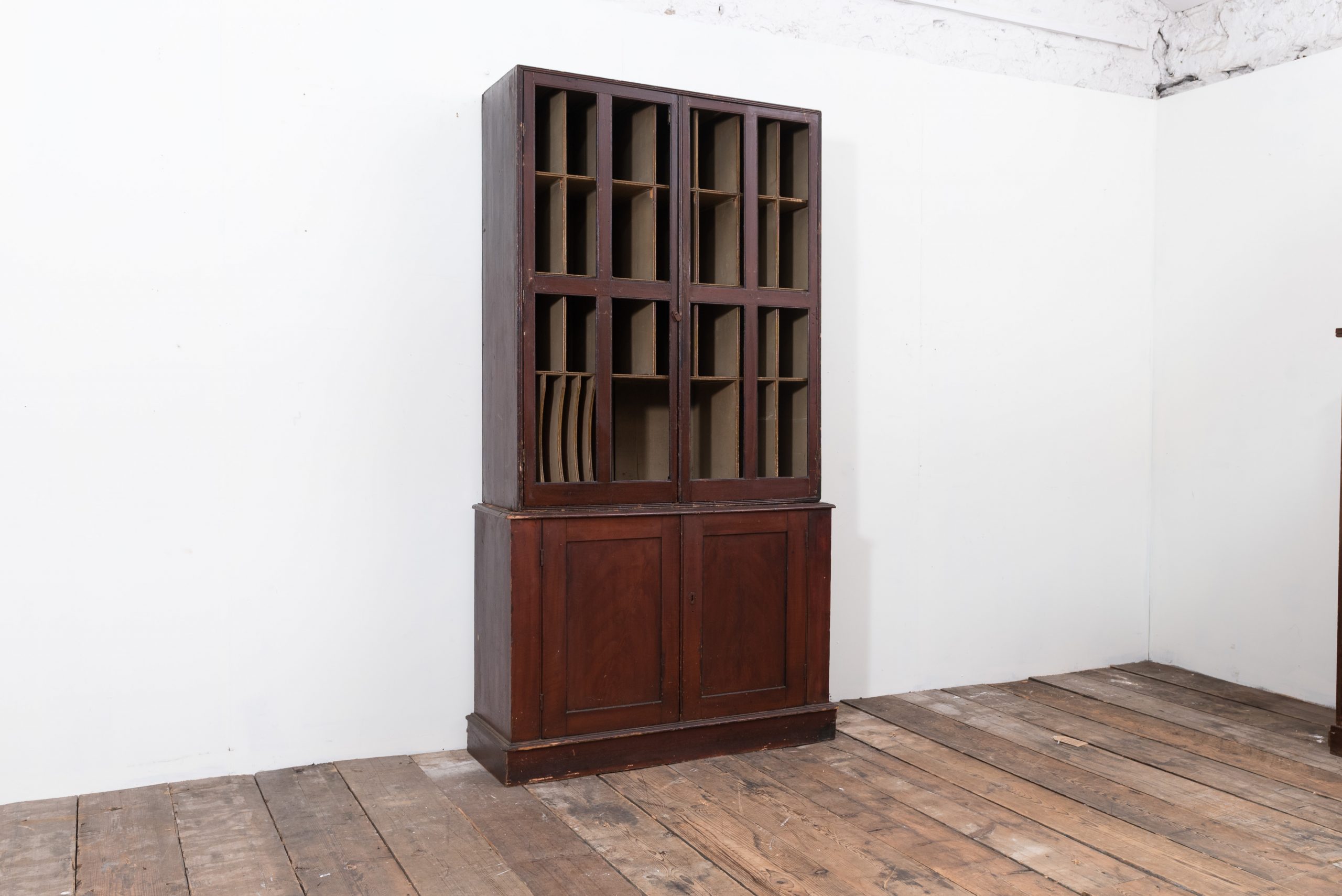 Antique Pigeon Hole Cupboard image 8