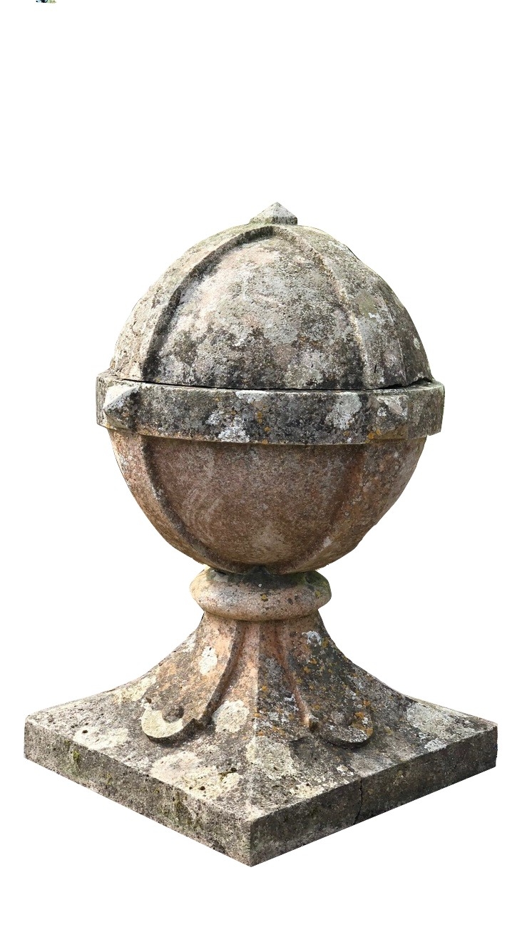 Large 19thC Ball Finial image 6