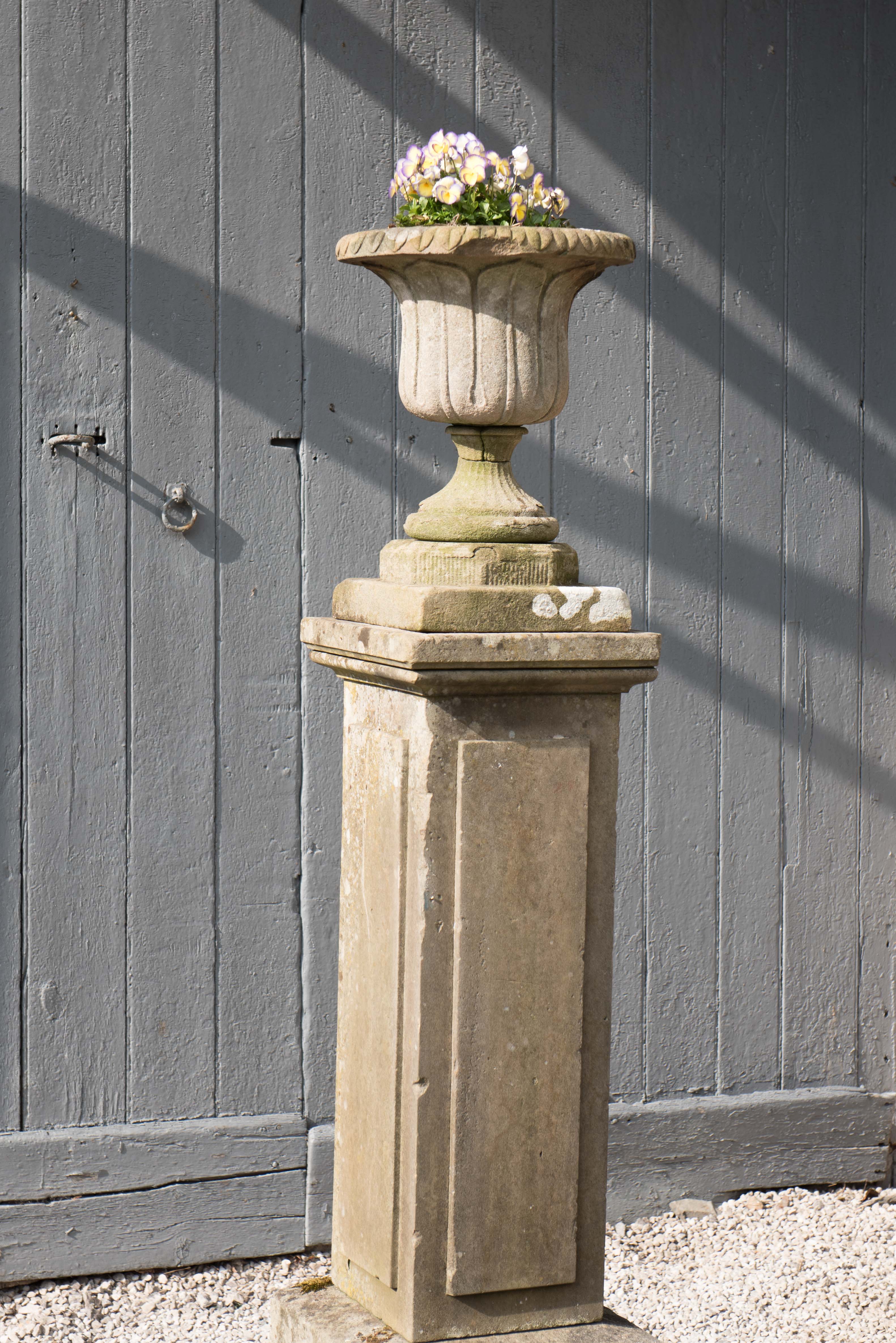 A Fabulous Carved Stone Column image 3