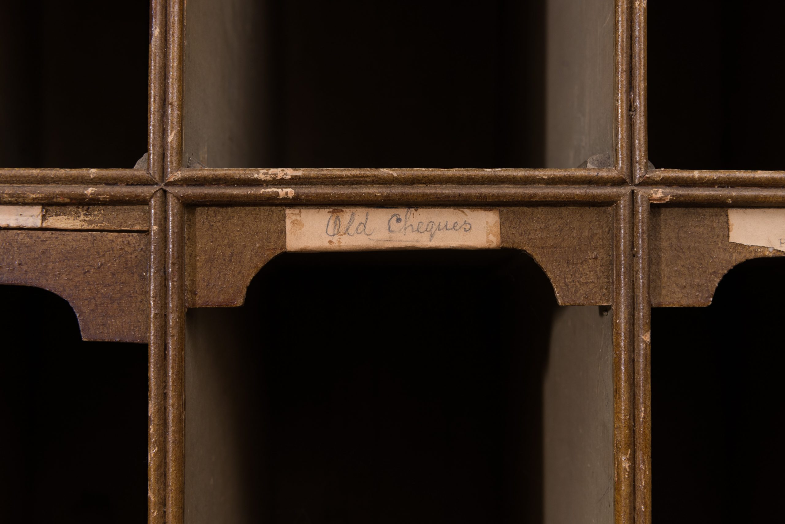 Antique Pigeon Hole Cupboard image 10