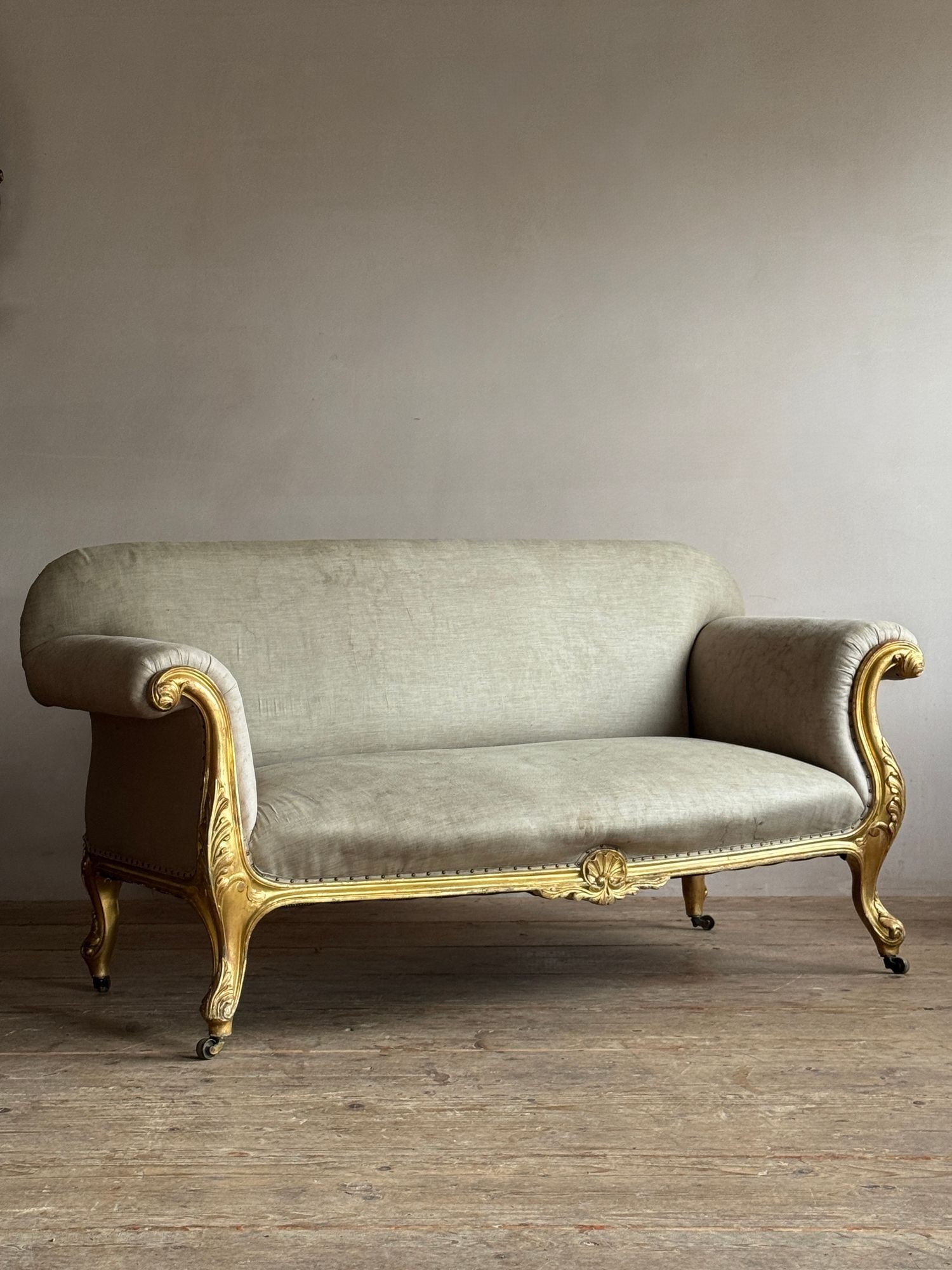 George III Giltwood Sofa image 5