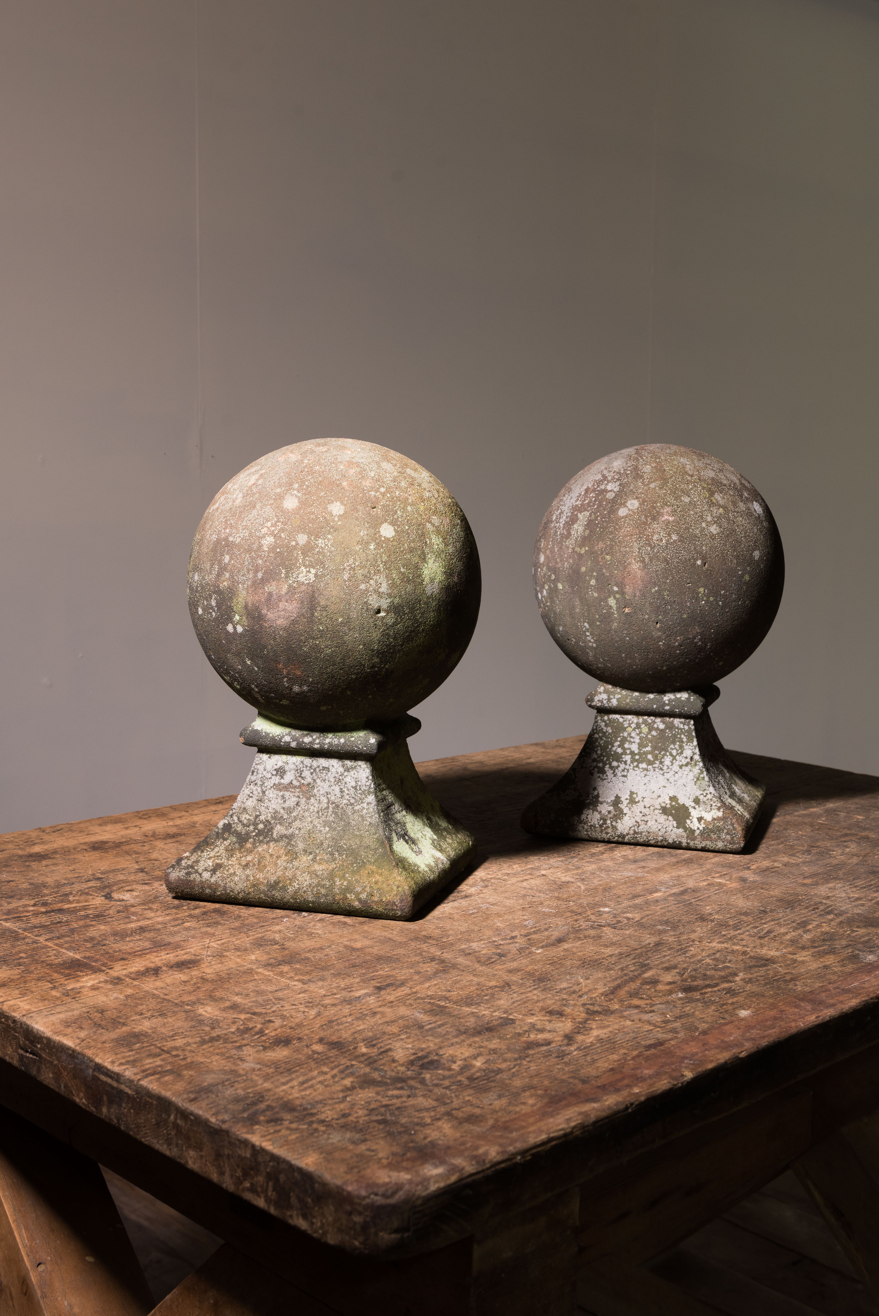 Carved Stone Ball Finials image 8