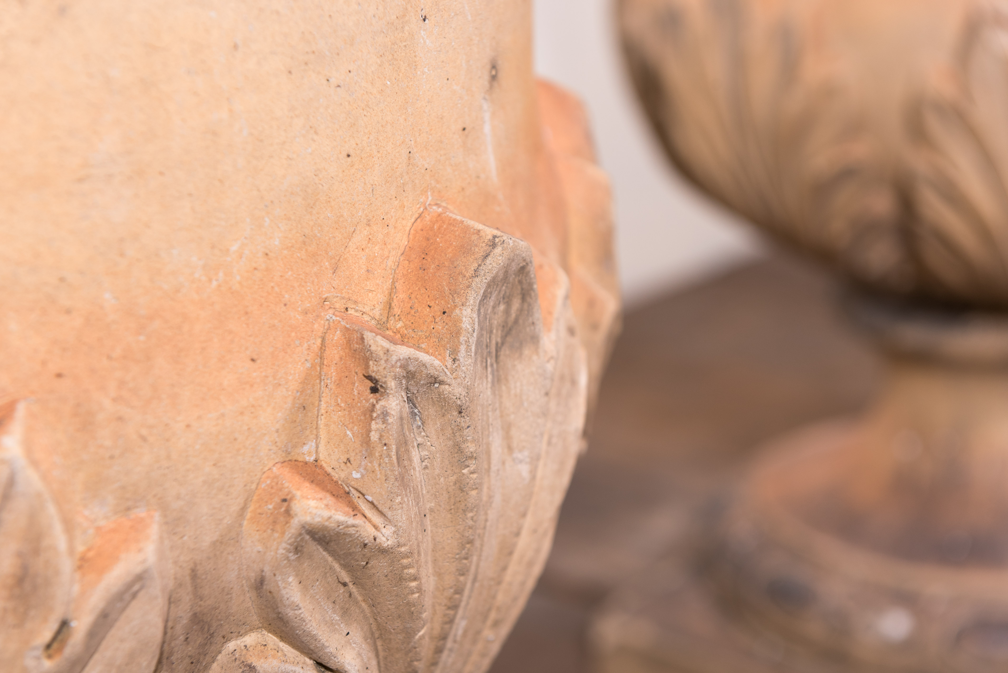 A Pair of English Terracotta Urns by Doulton & Co image 5