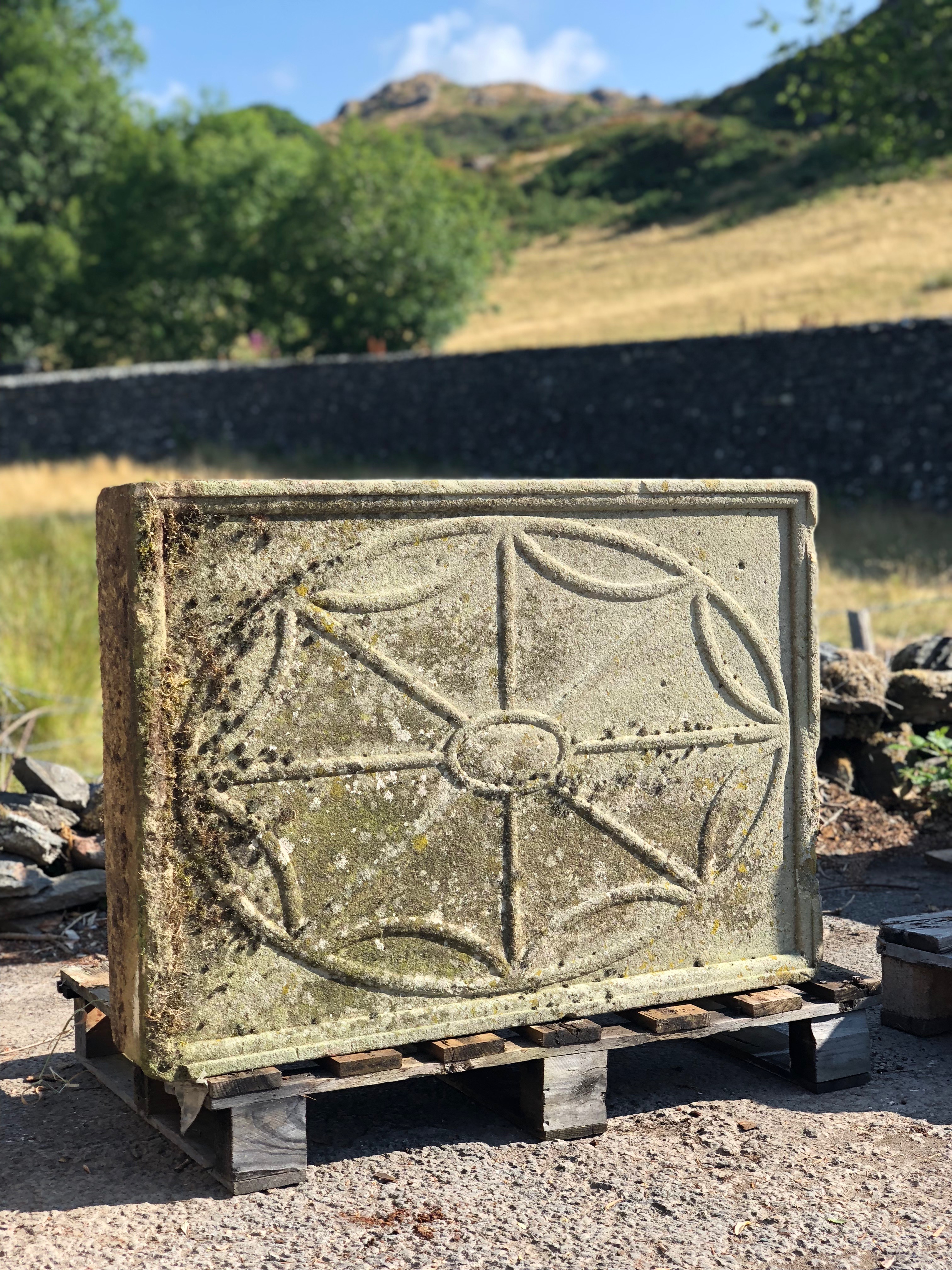 Carved Sandstone Blind Window by Robert Adam image 4