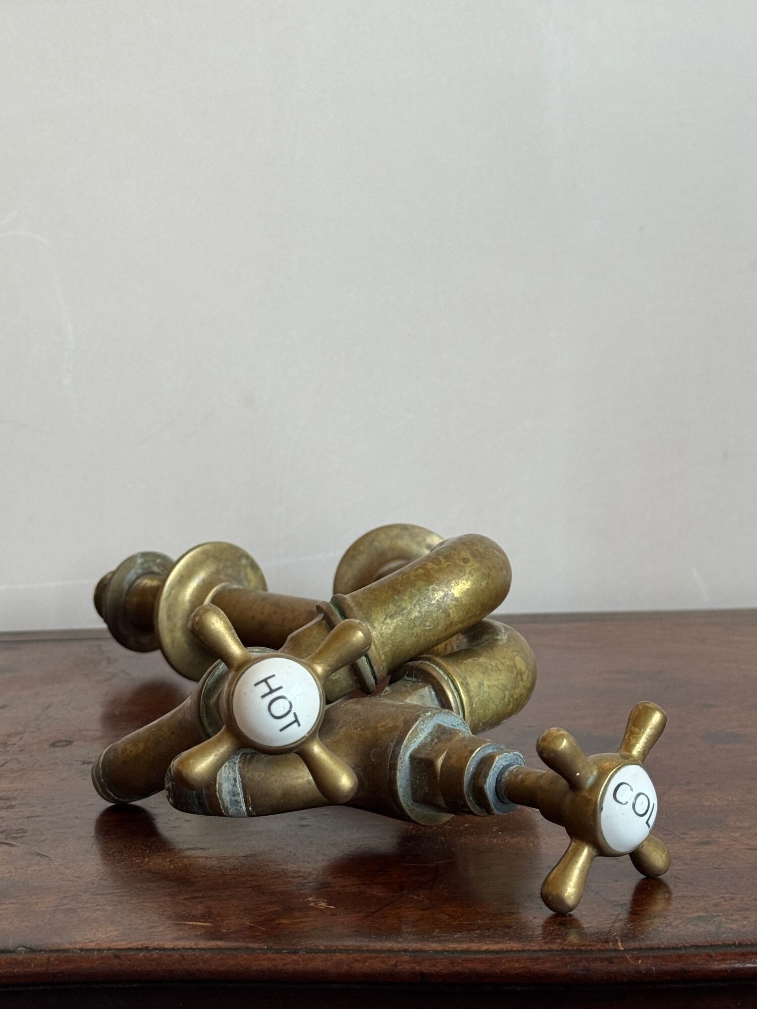 Brass bib taps on standpipe image 4
