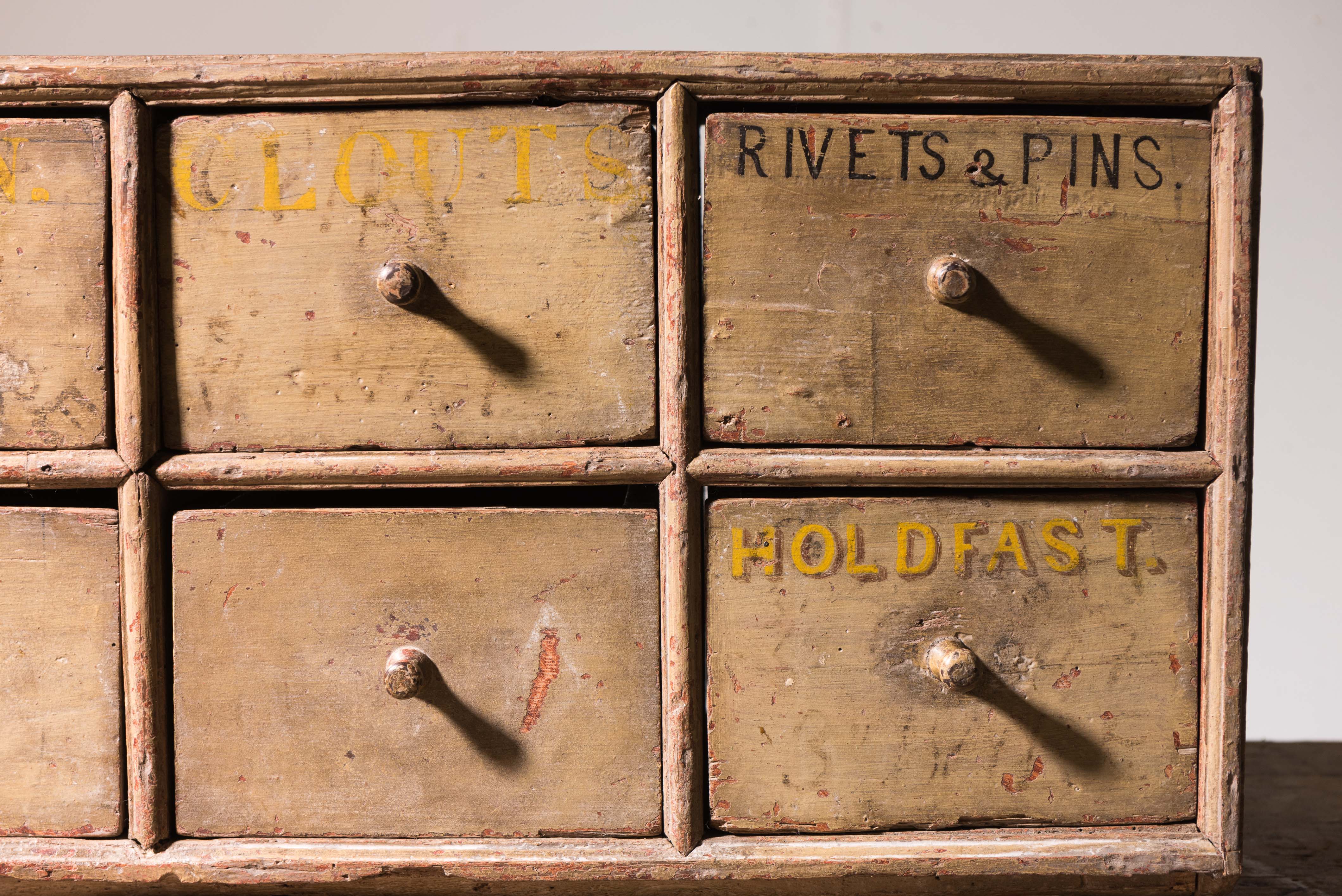 Antique Bank of Drawers image 8