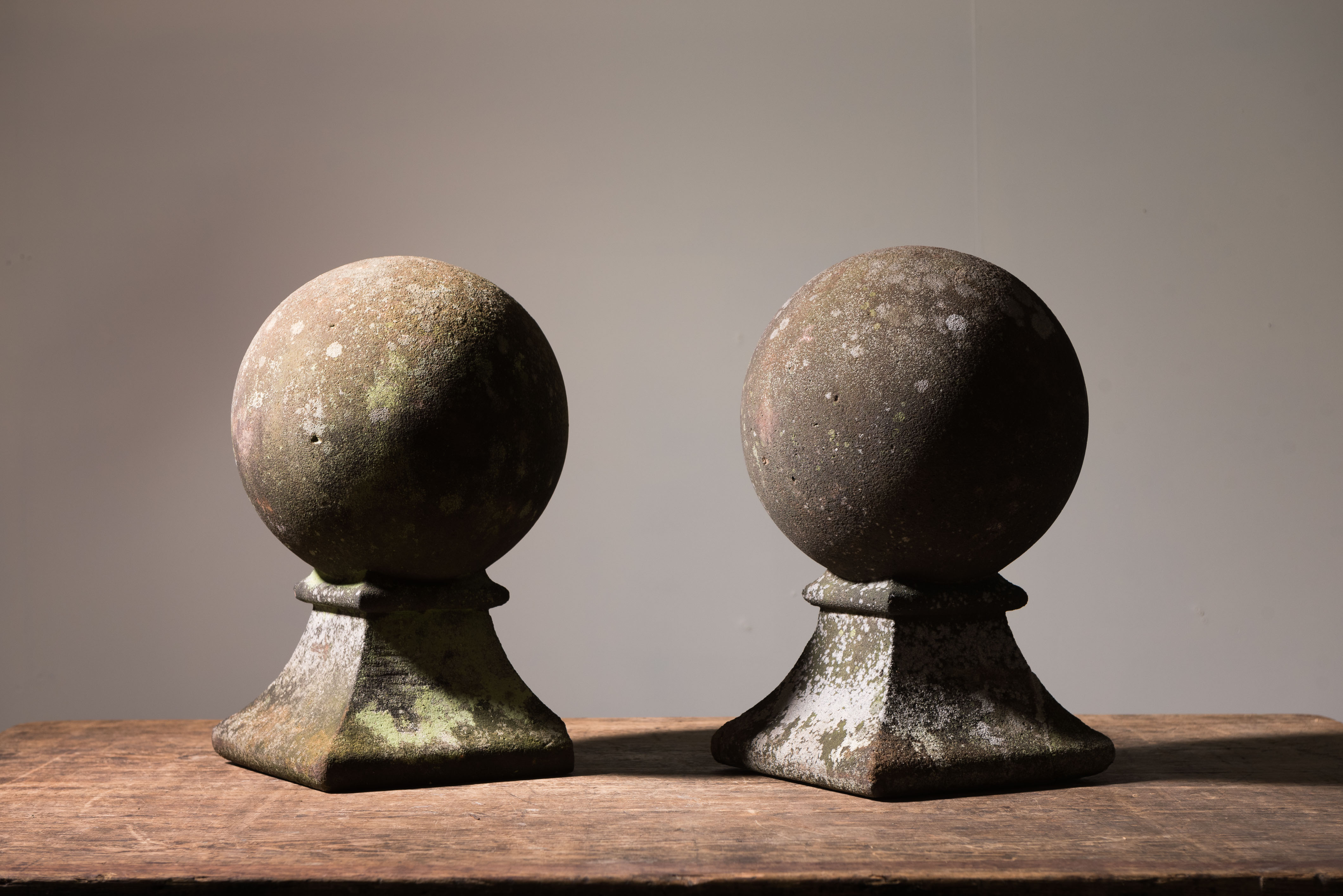 Carved Stone Ball Finials image 9