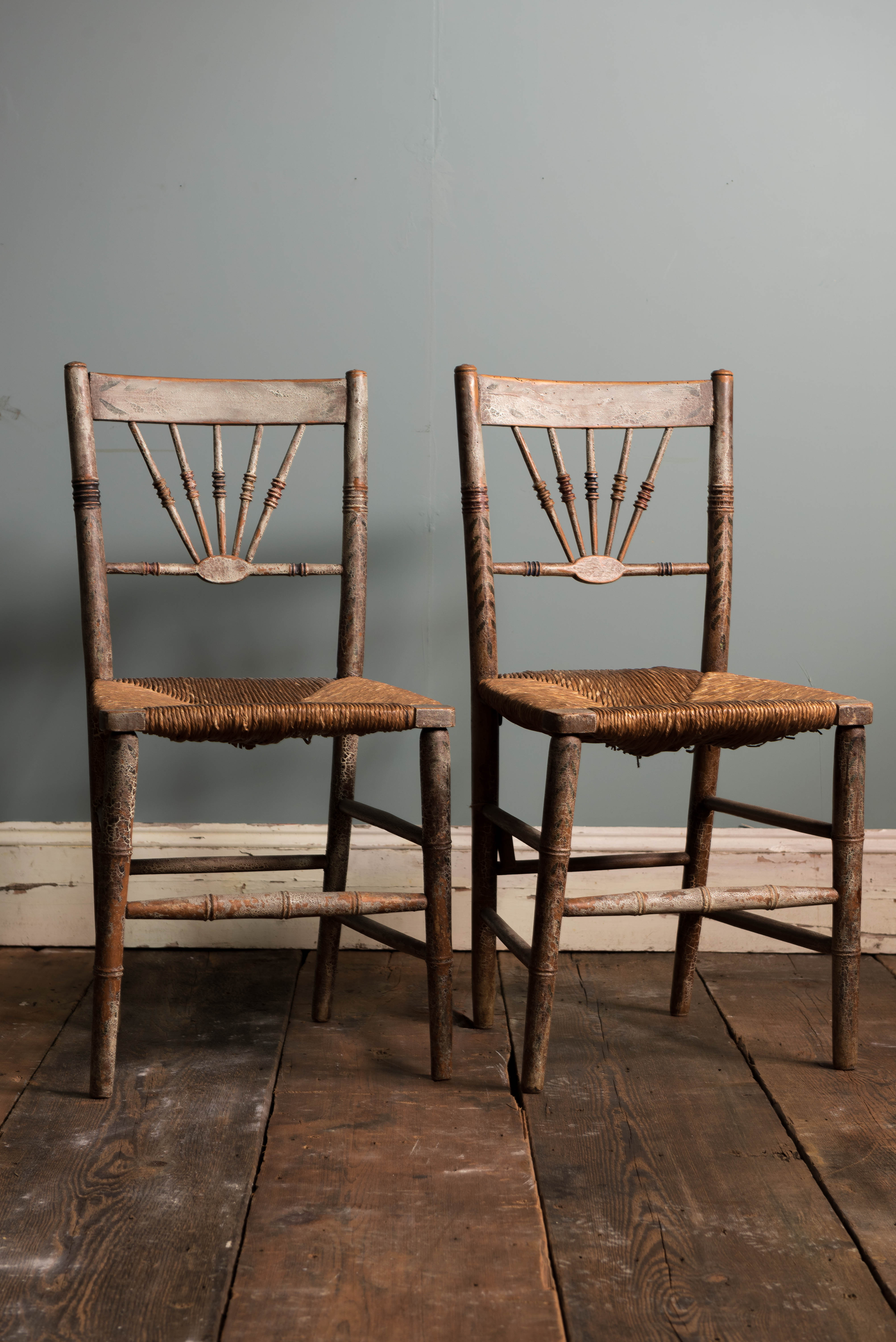 A Pair of Painted Chairs image 5