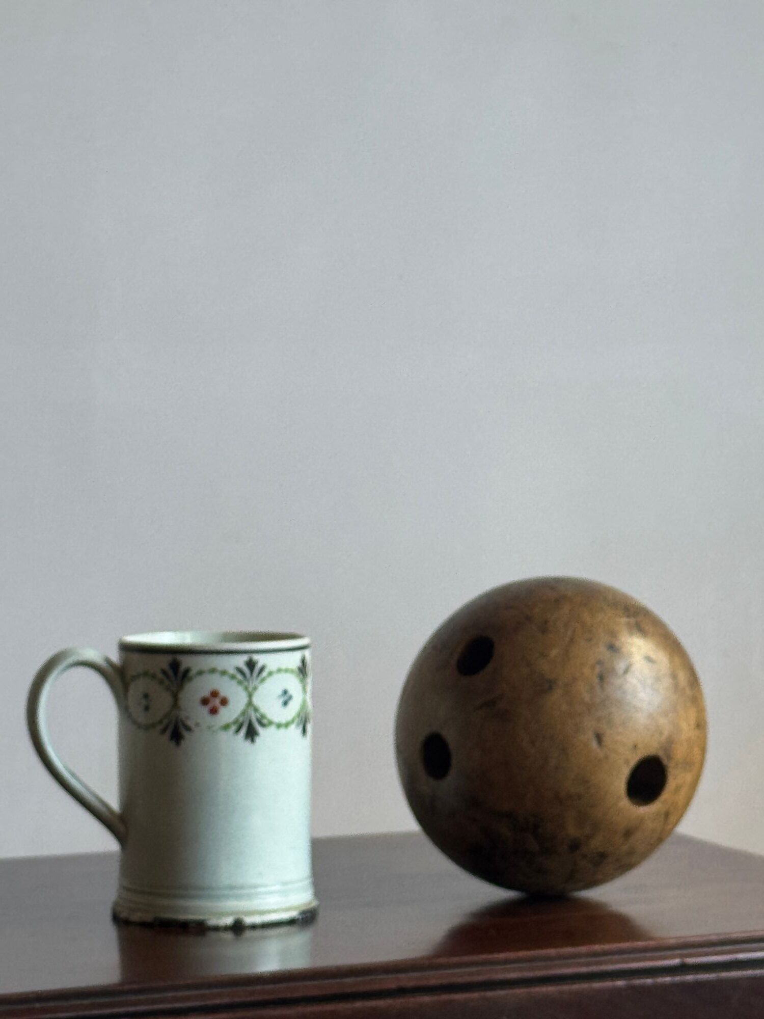 19thC Treen Bowling Ball image 5