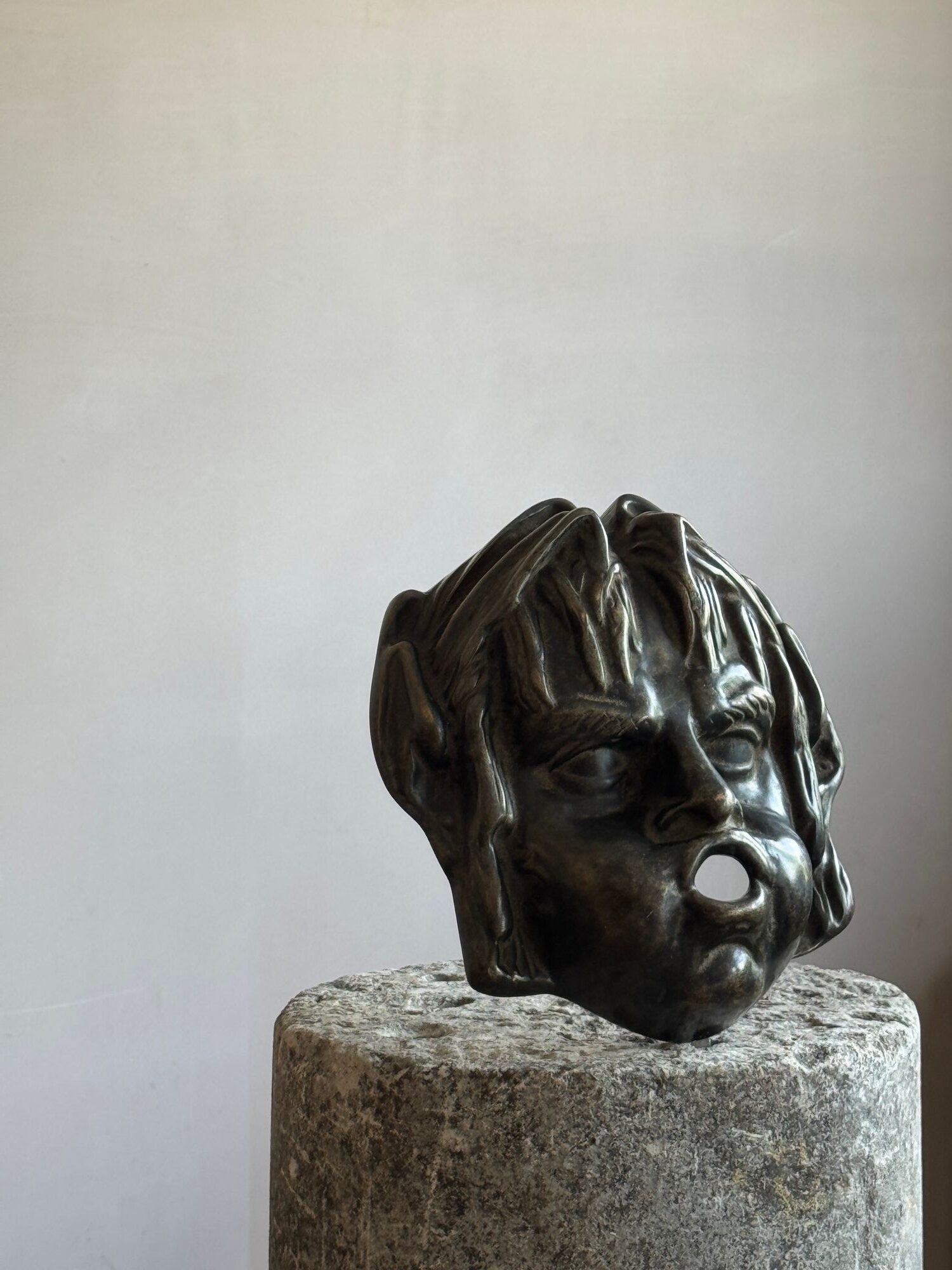 A Bronze Satyr Fountain Mask image 4