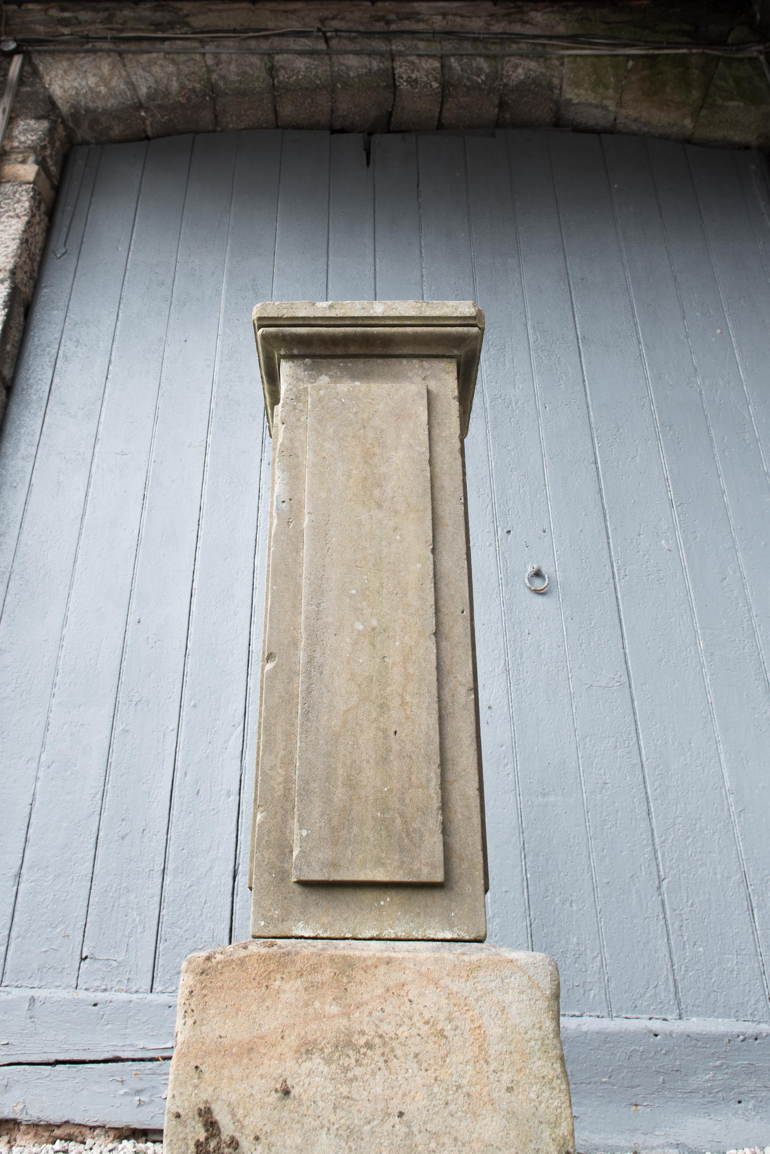 A Fabulous Carved Stone Column image 4