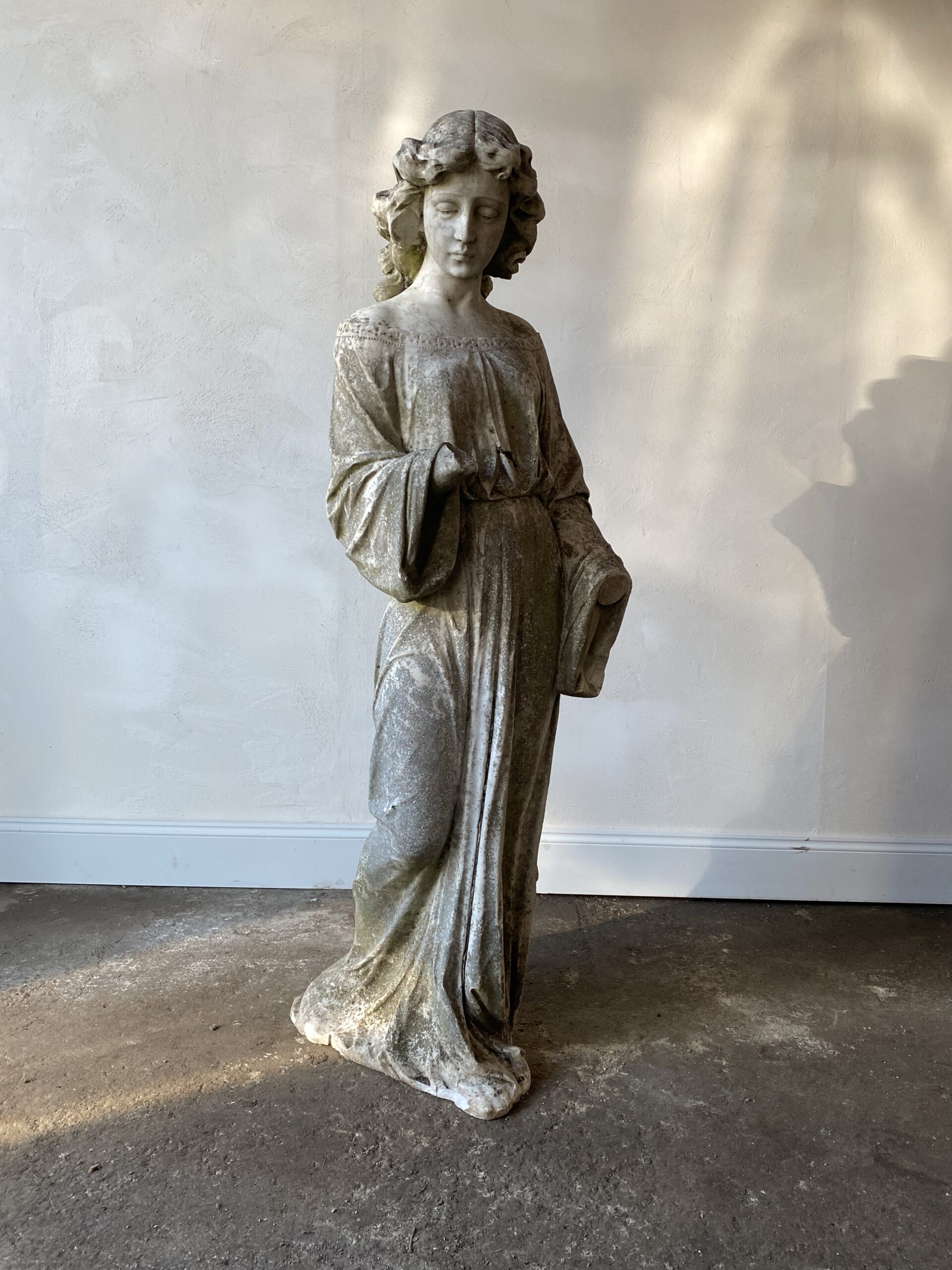 19thC Statuary Marble Figure image 10