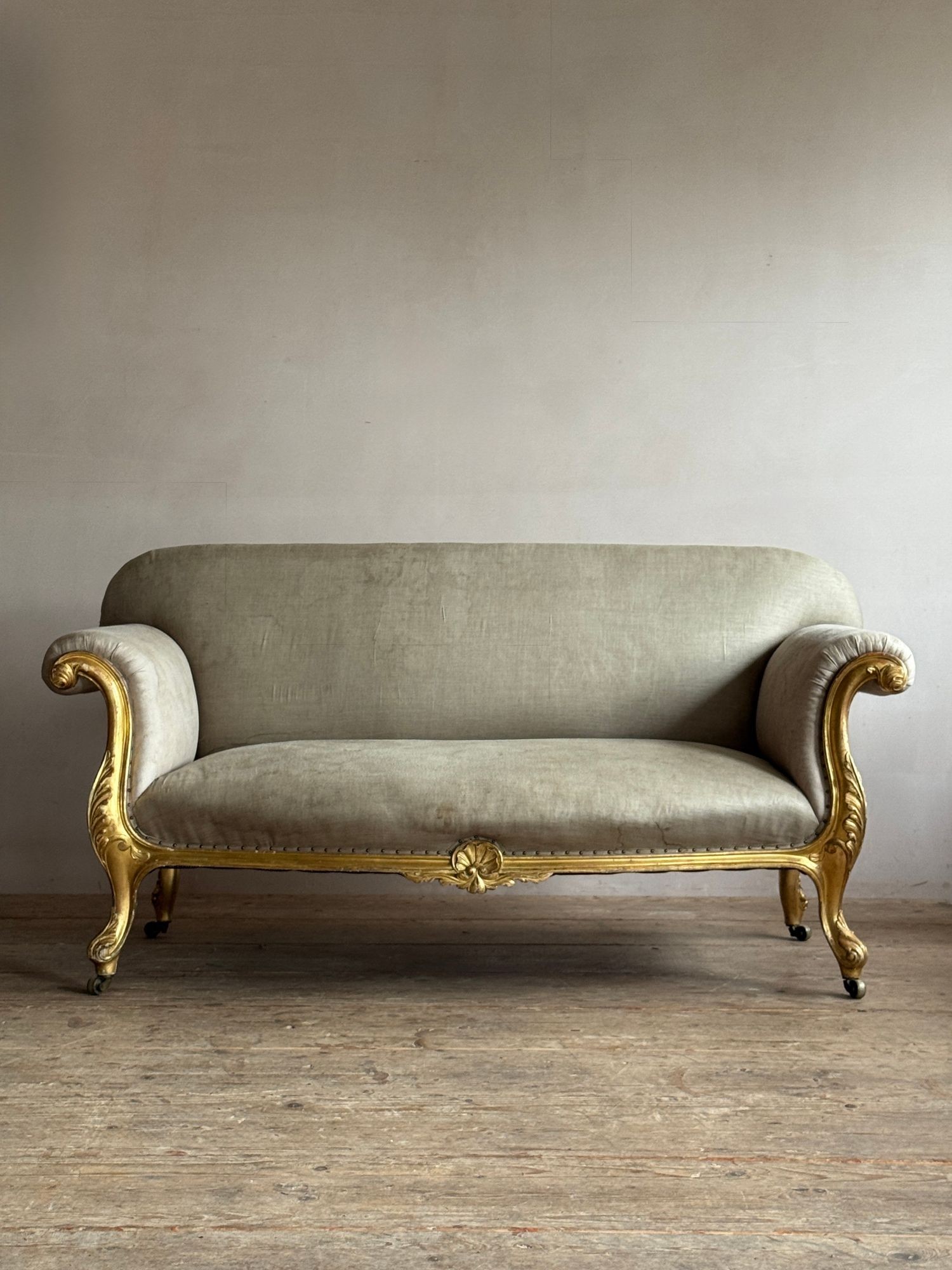 George III Giltwood Sofa