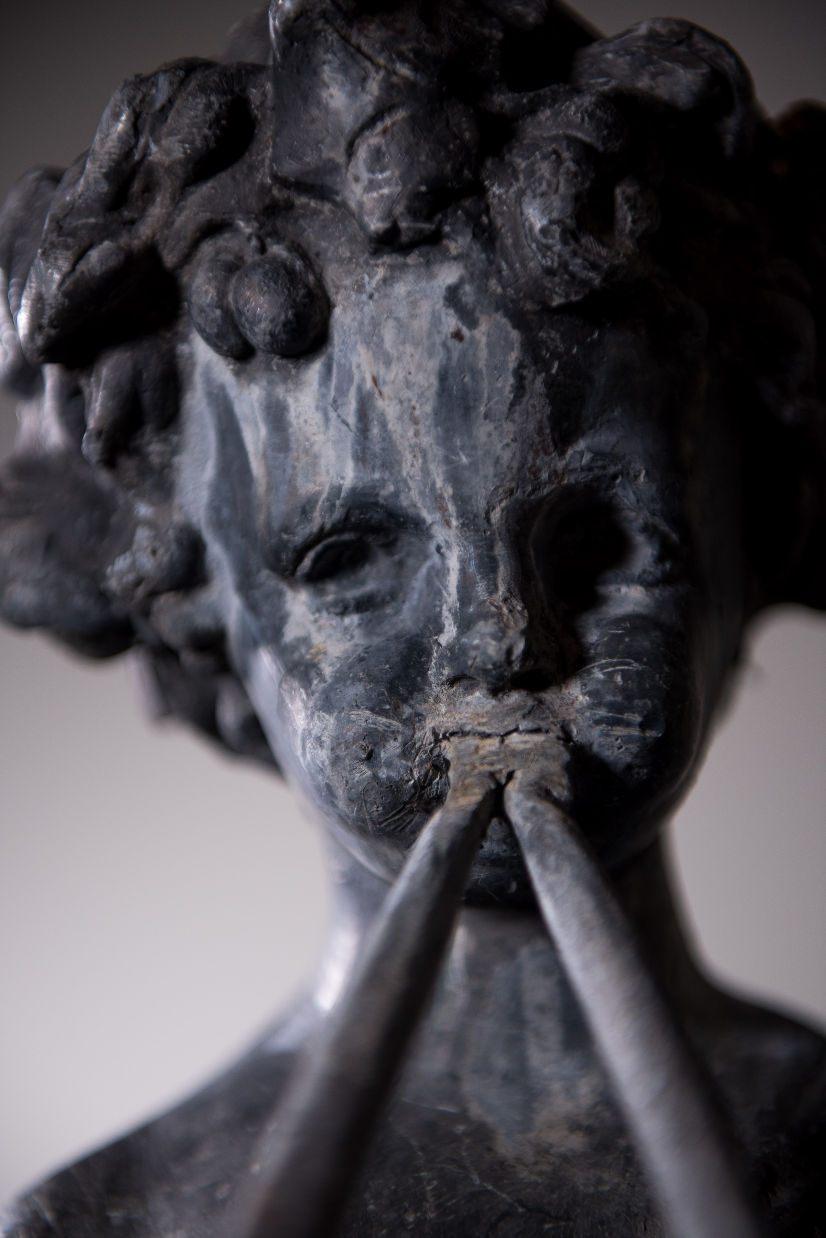 Antique Lead Piping Boy image 6
