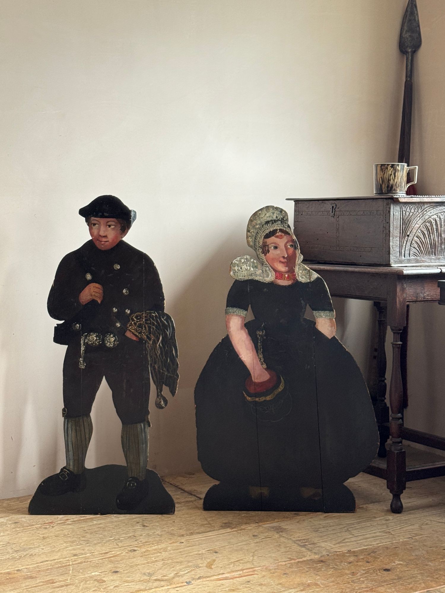 A pair of 19thC Dummy Boards image 6