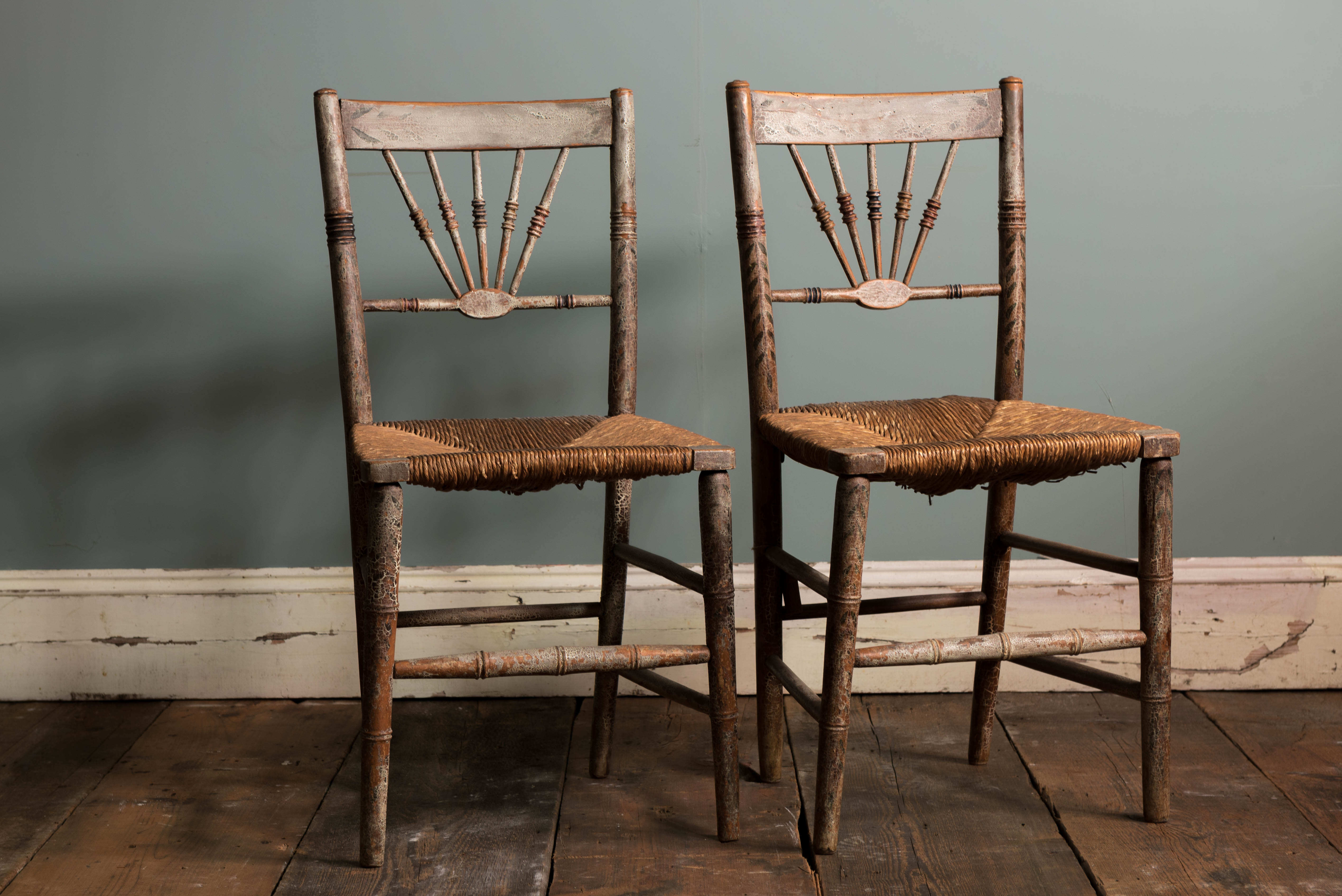 A Pair of Painted Chairs image 6