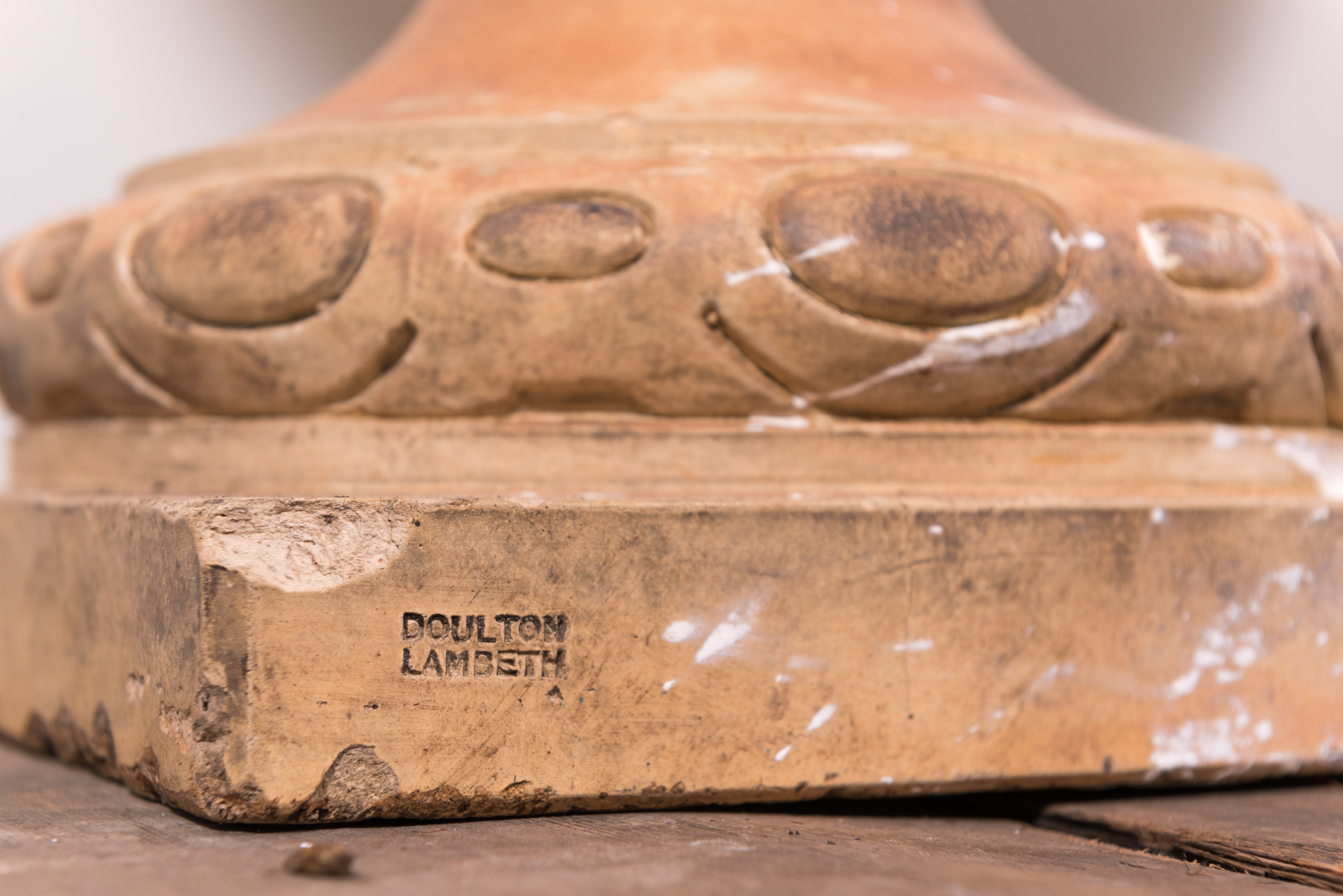 A Pair of English Terracotta Urns by Doulton & Co image 6