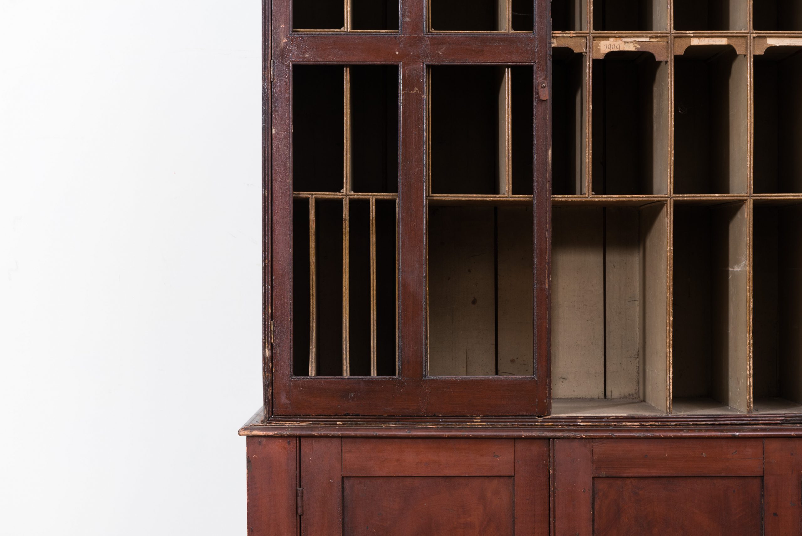 Antique Pigeon Hole Cupboard image 7