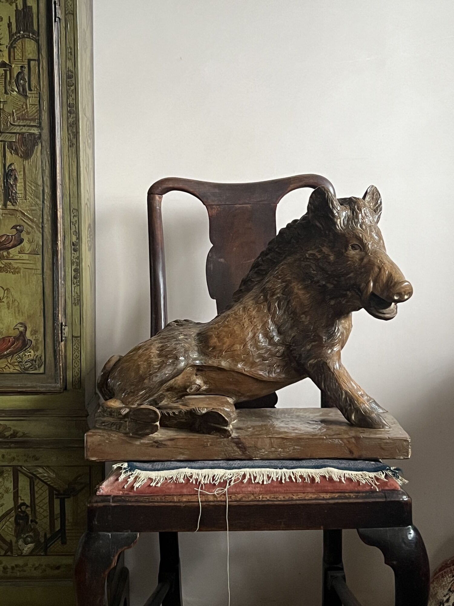 Carved Black Forest ‘il Porcellino’ Boar image 5